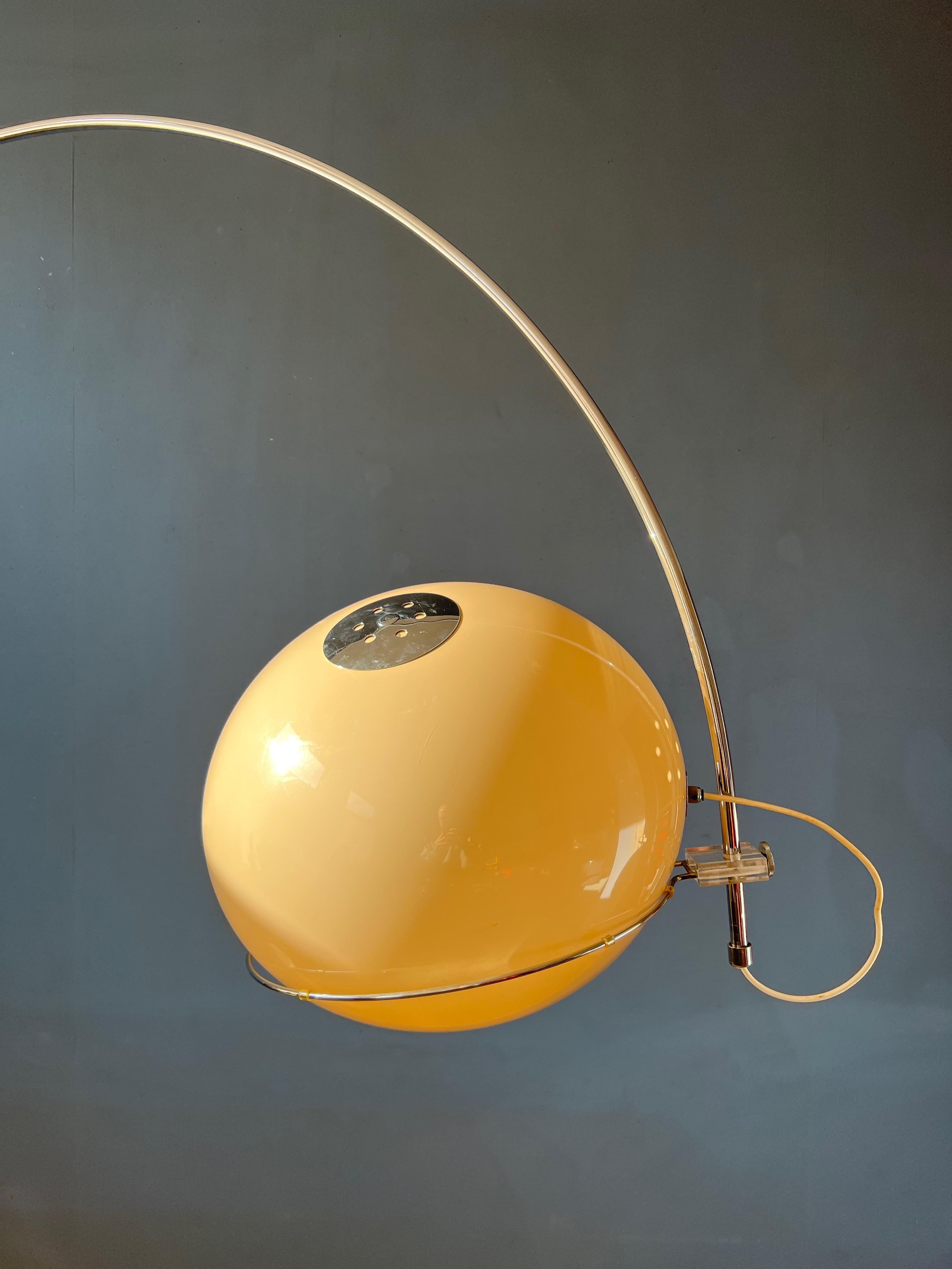 Space Age GEPO Arc Floor Lamp in Style of Guzzini / Goffredo Reggiani 5