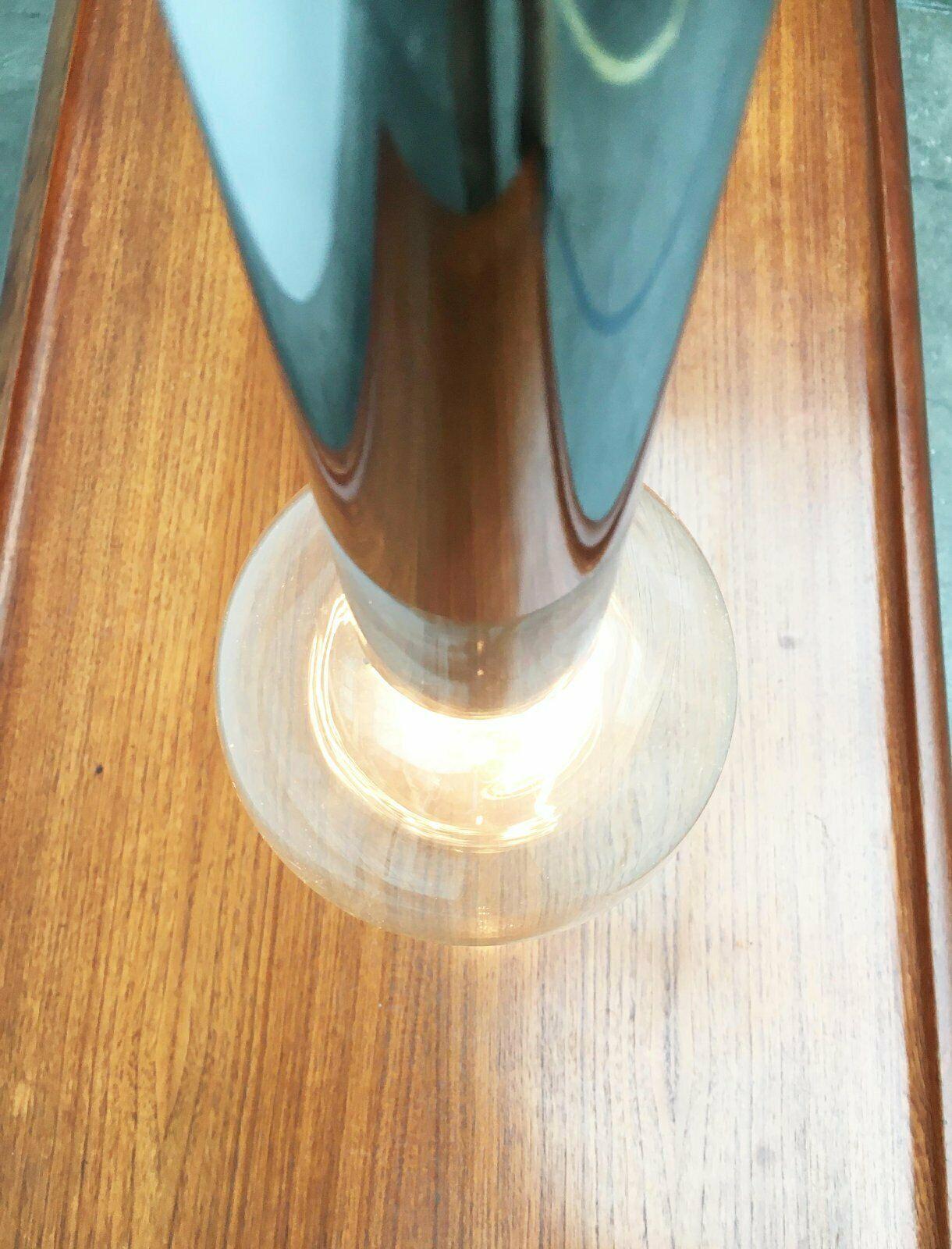 Plafonnier allemand en chrome et verre de l'ère spatiale par Motoko Ishii pour Staff, 1970 en vente 2