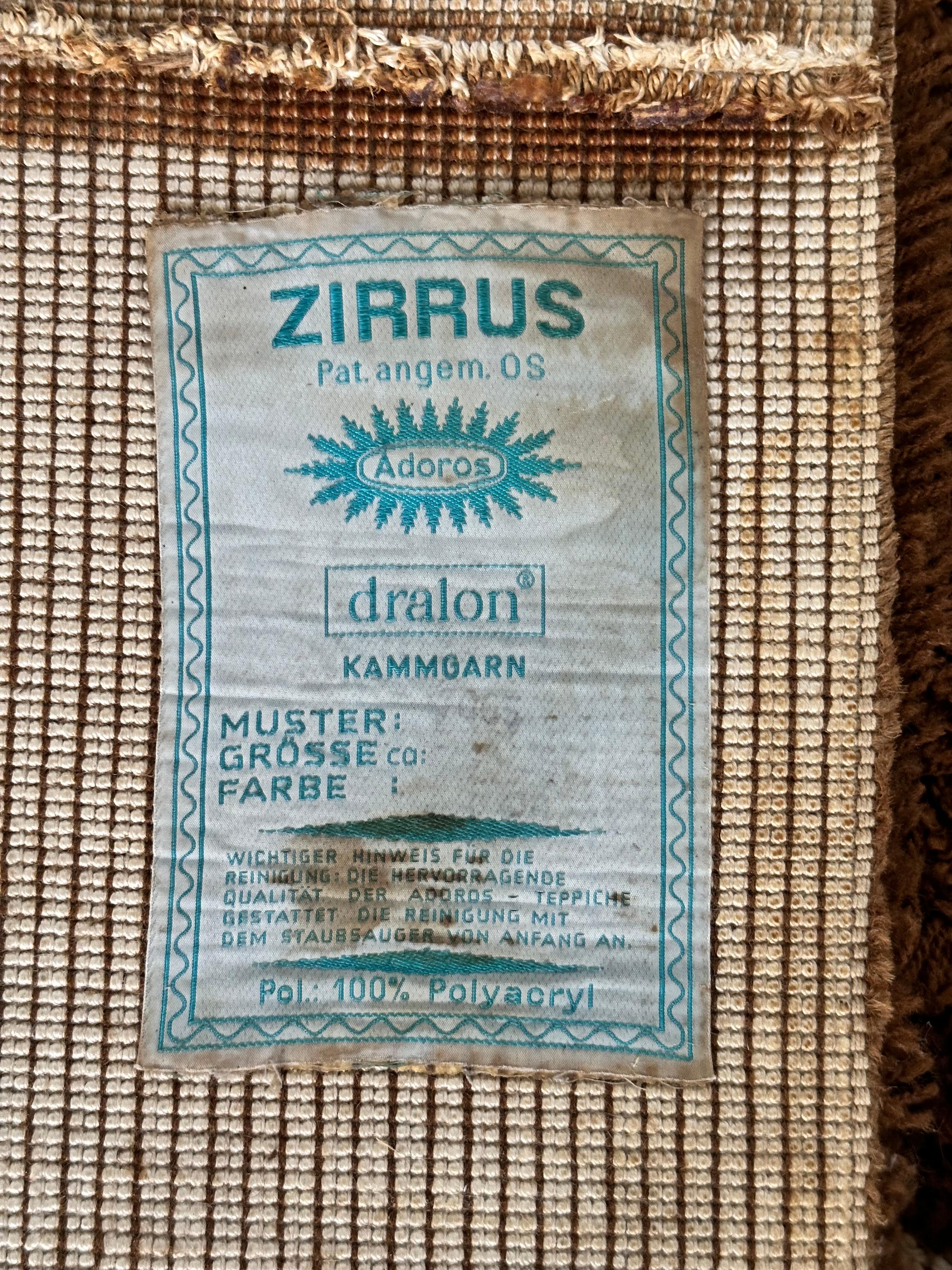 Deutscher Teppich aus dem Space Age von ADOROS, riesige Größe 118,11 x 78,74 Zoll, 1970er Jahre im Angebot 7