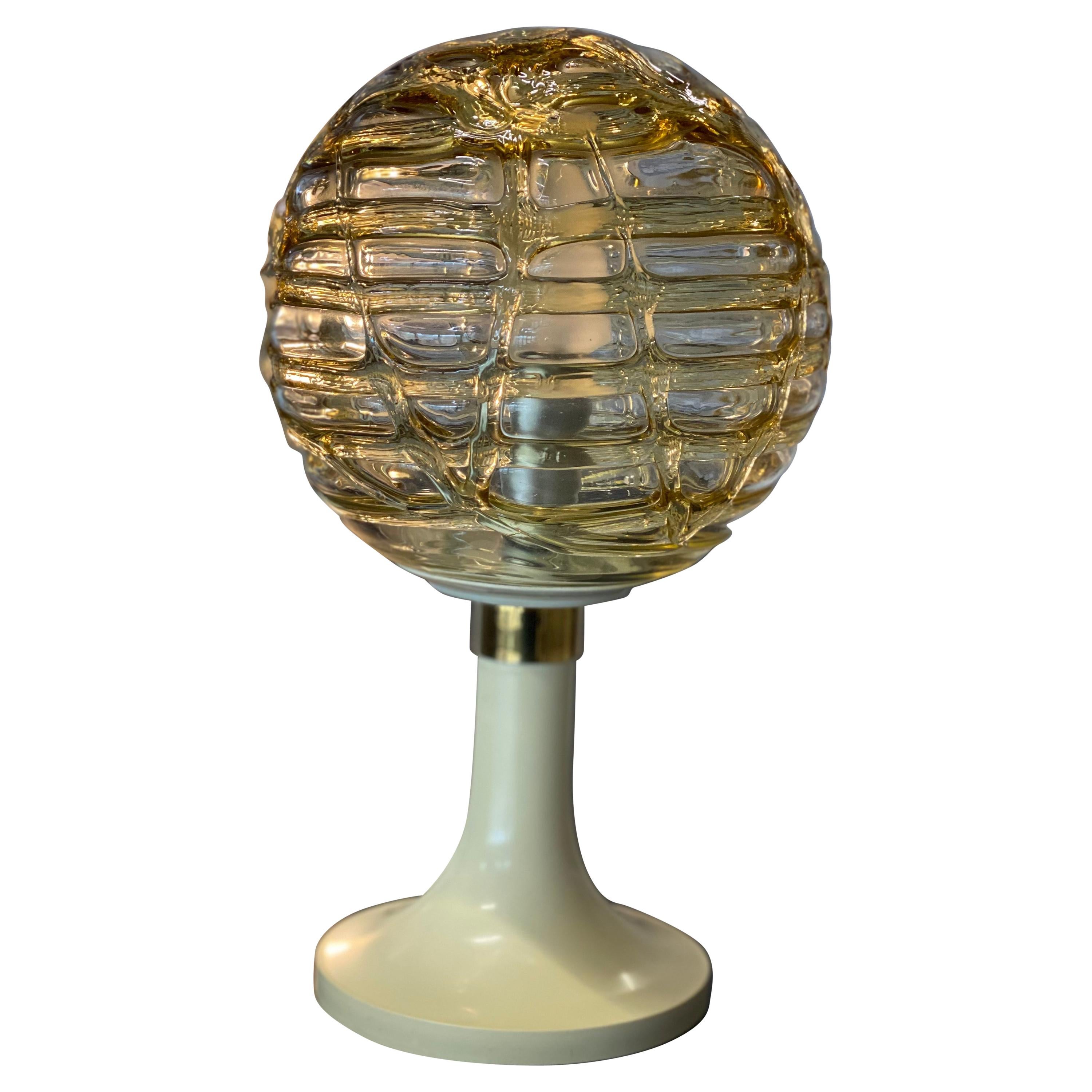 Space Age Glas bubble Doria table lamp, 1970s 