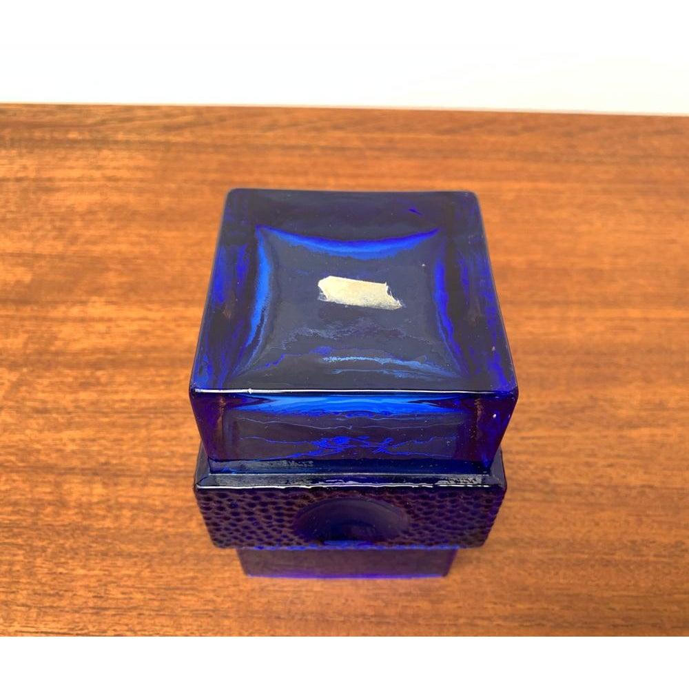 Vaso a blocco di vetro A Space, anni '60 in vendita 6