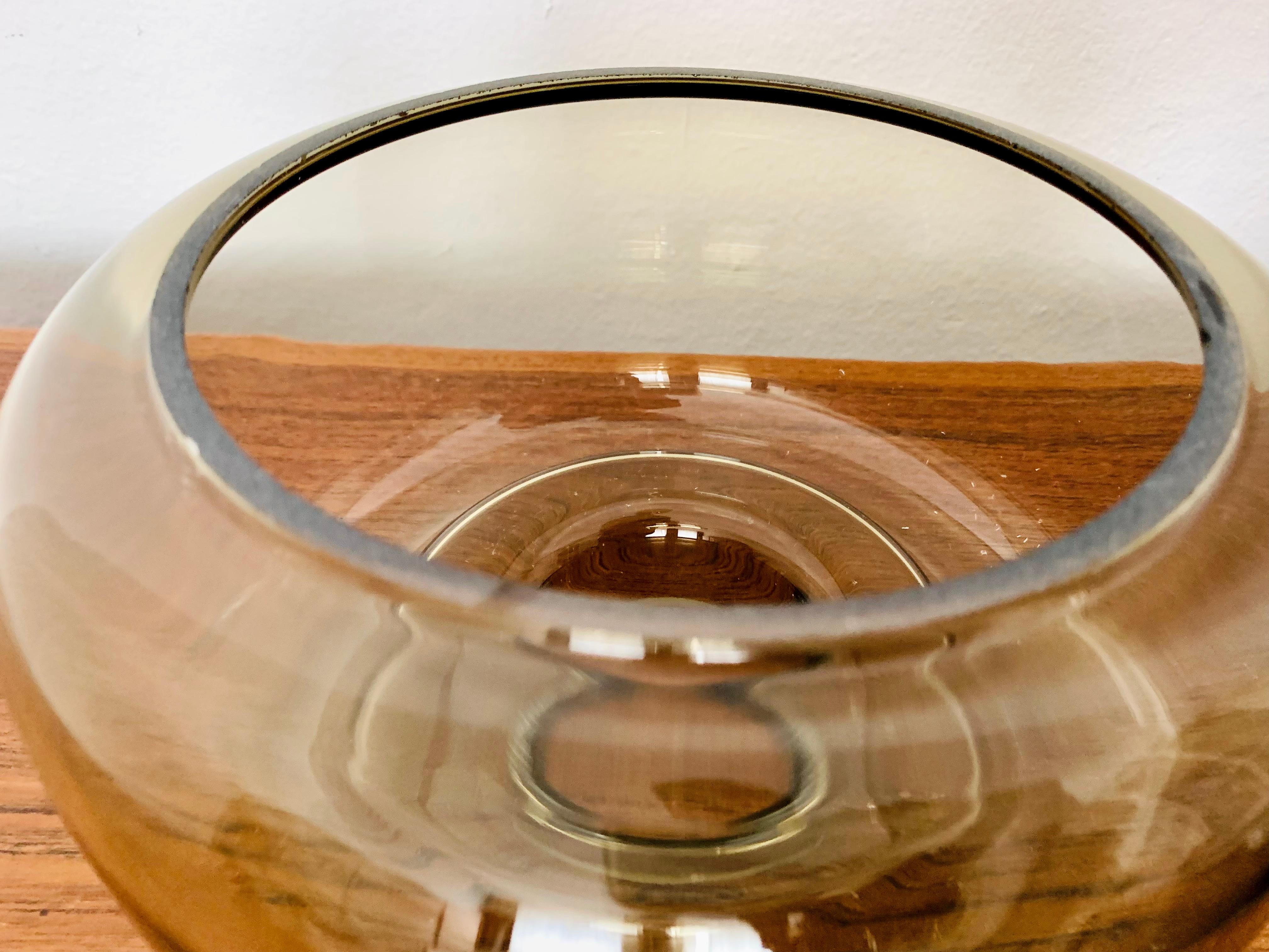 Lámpara empotrada de cristal Space Age de Erco en venta 10