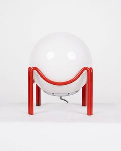 Space age globe Tischlampe von Raak Amsterdam, Niederlande, 1970er Jahre