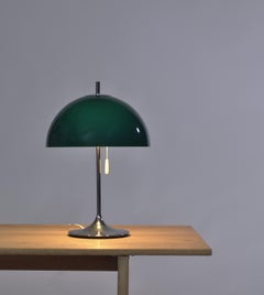 Space Age Green and Chrome Table Lamp by Frank J. Bentler for Wila, 1960s