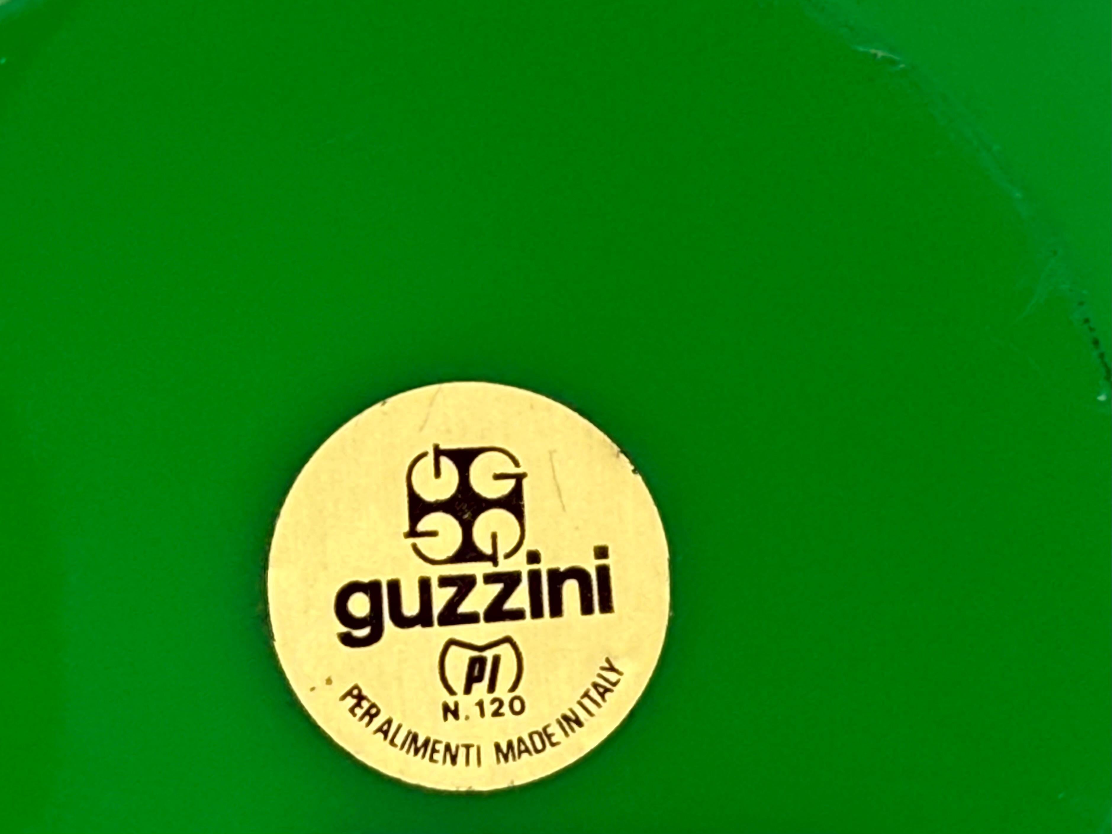 Space age green Ice Bucket, Guzzini Italy, ca. 1970s For Sale 4