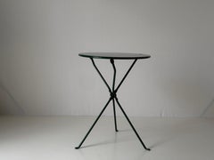 Space Age Green Metal Adjustable Side Table by Zanotta, 1970s, Italy