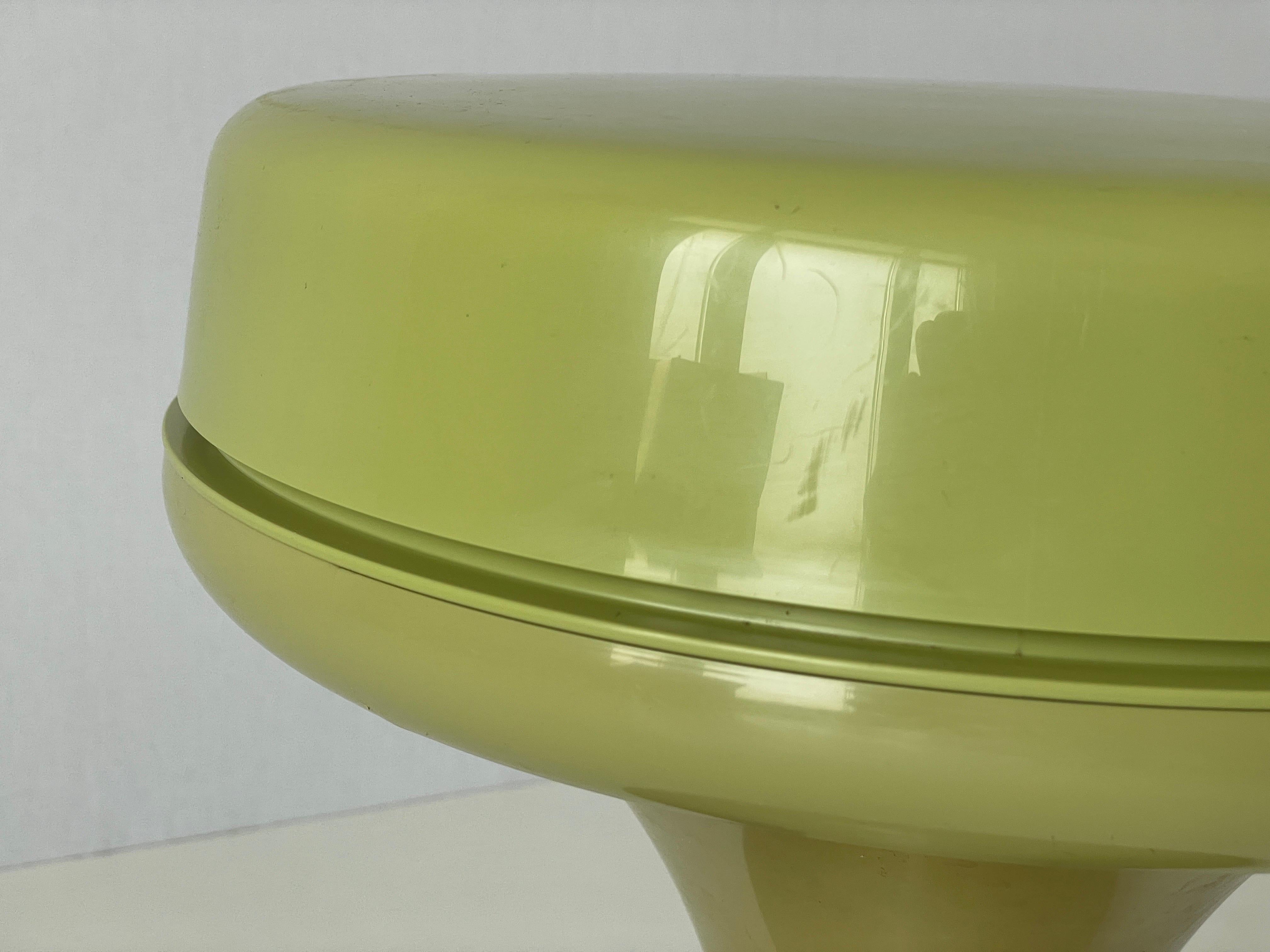Space Age Green Plastic Stool by EMSA, 1970s, Germany For Sale 5
