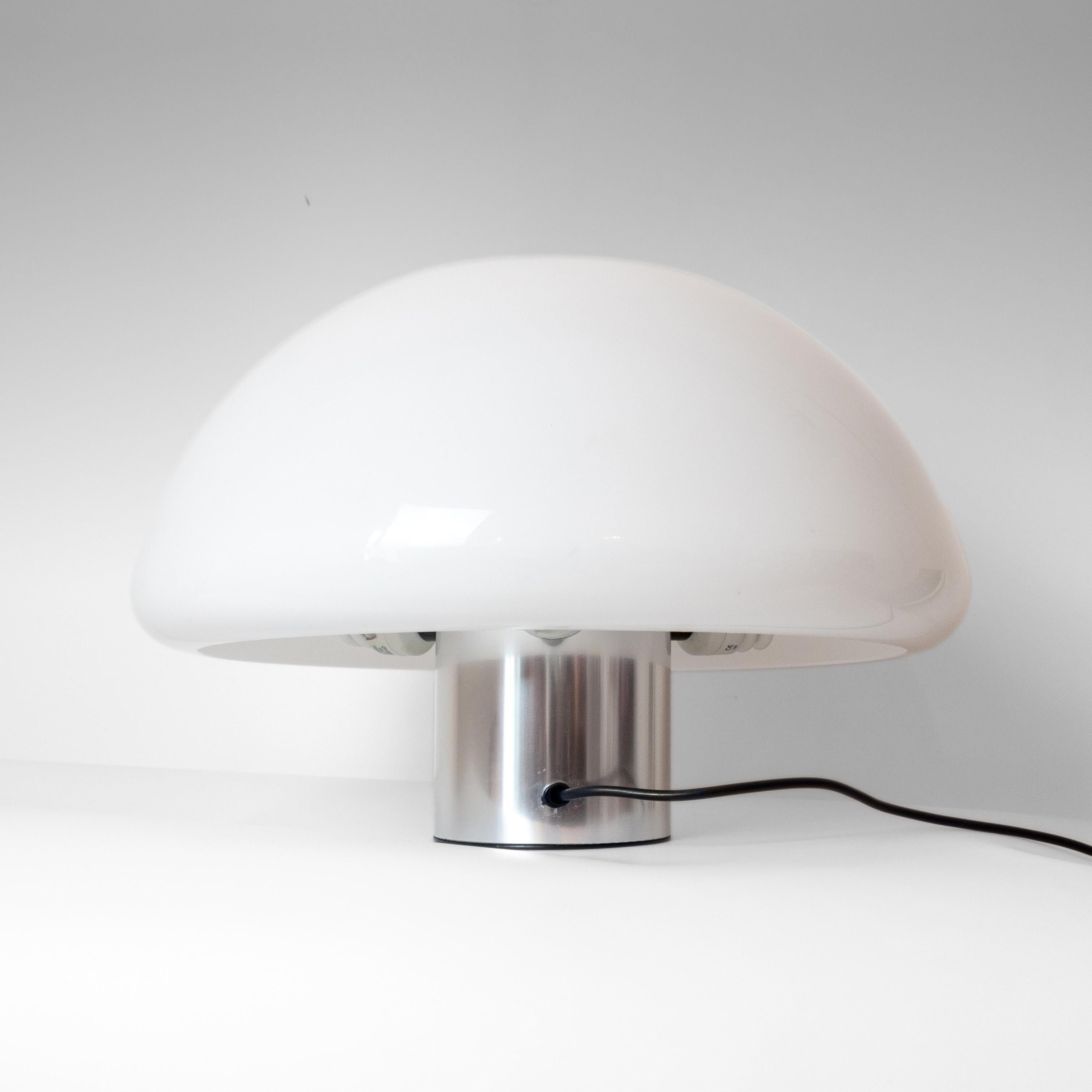 Italian Space Age Guzzini Table Lamp, Model 4030, Italy 1970 For Sale
