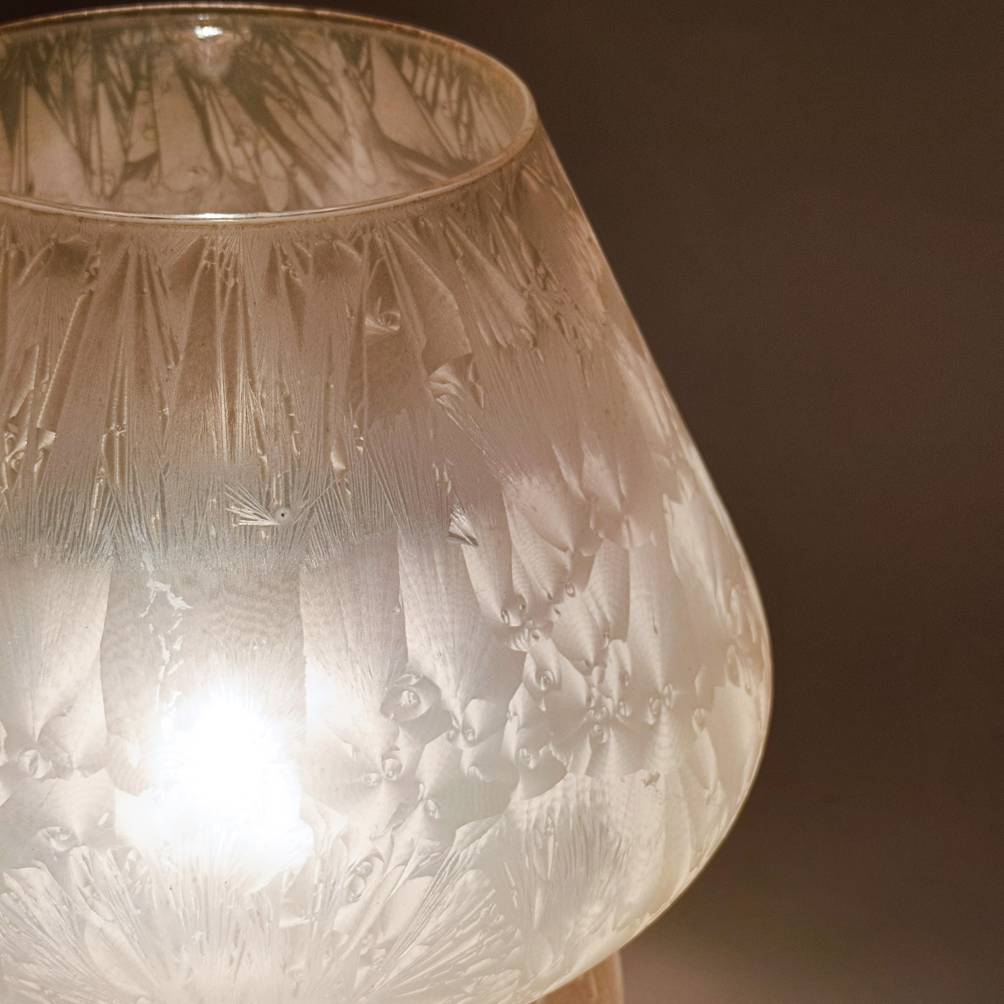 L'âge de l'espace. Lampes de table en verre soufflé à la main, Italie, 1970 en vente 2