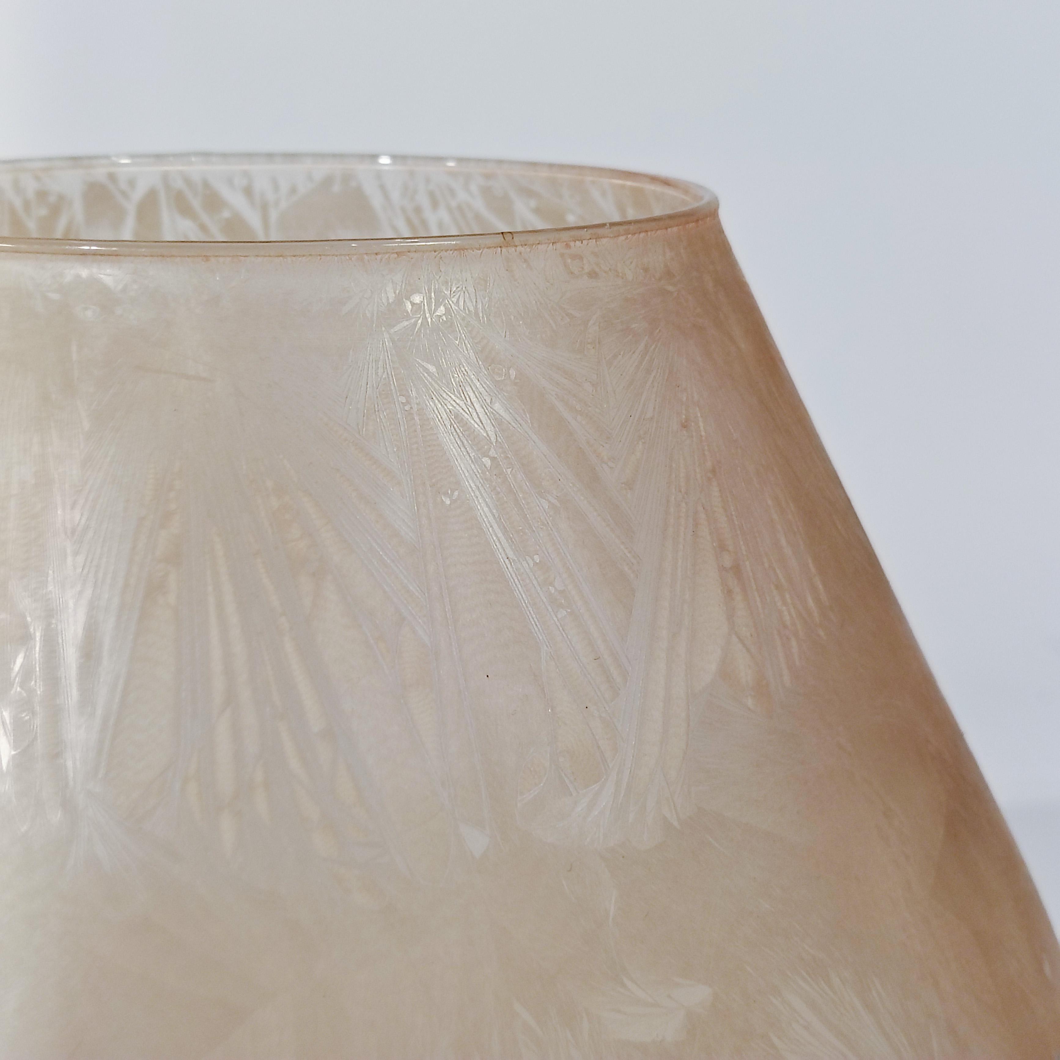 L'âge de l'espace. Lampes de table en verre soufflé à la main, Italie, 1970 en vente 4