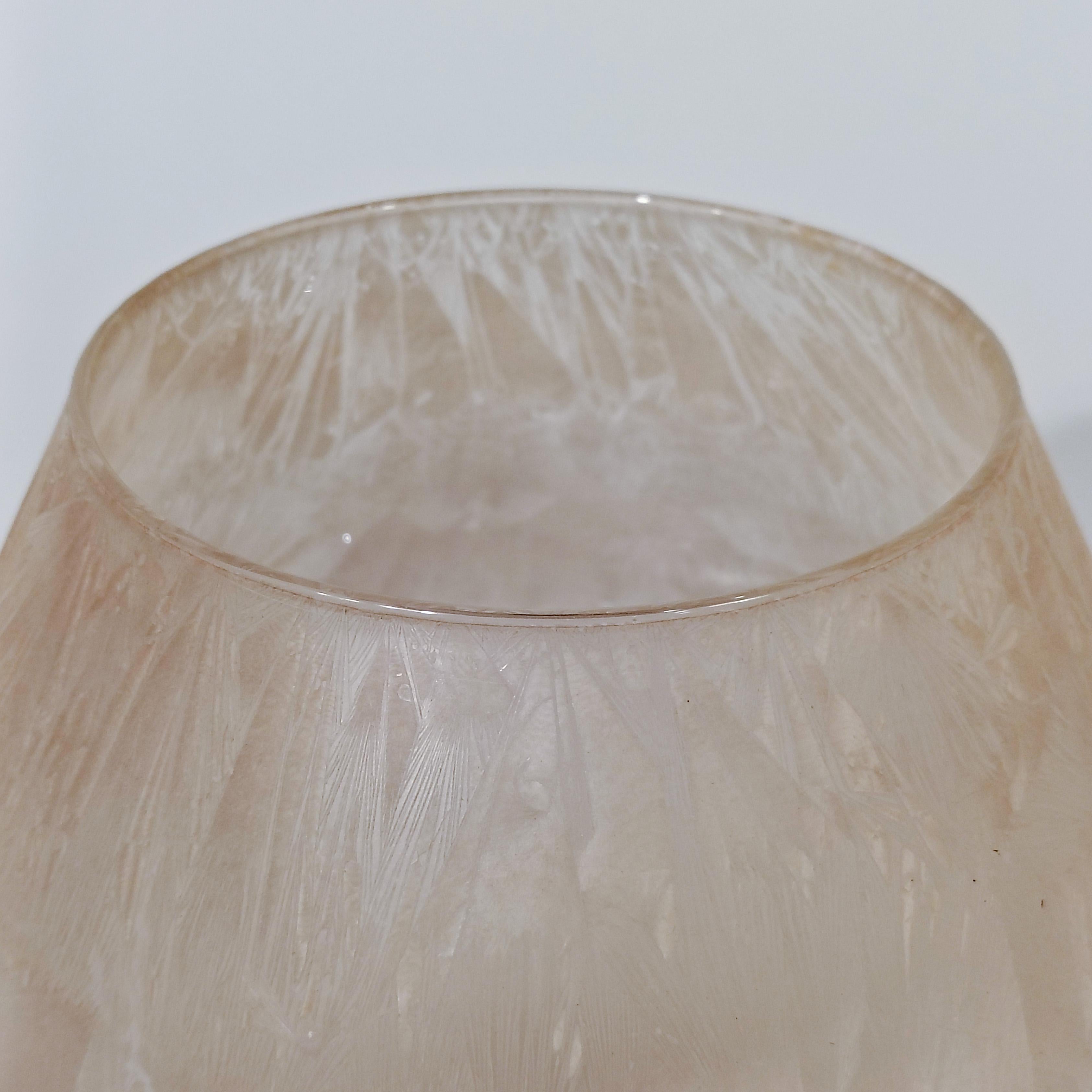 L'âge de l'espace. Lampes de table en verre soufflé à la main, Italie, 1970 en vente 5