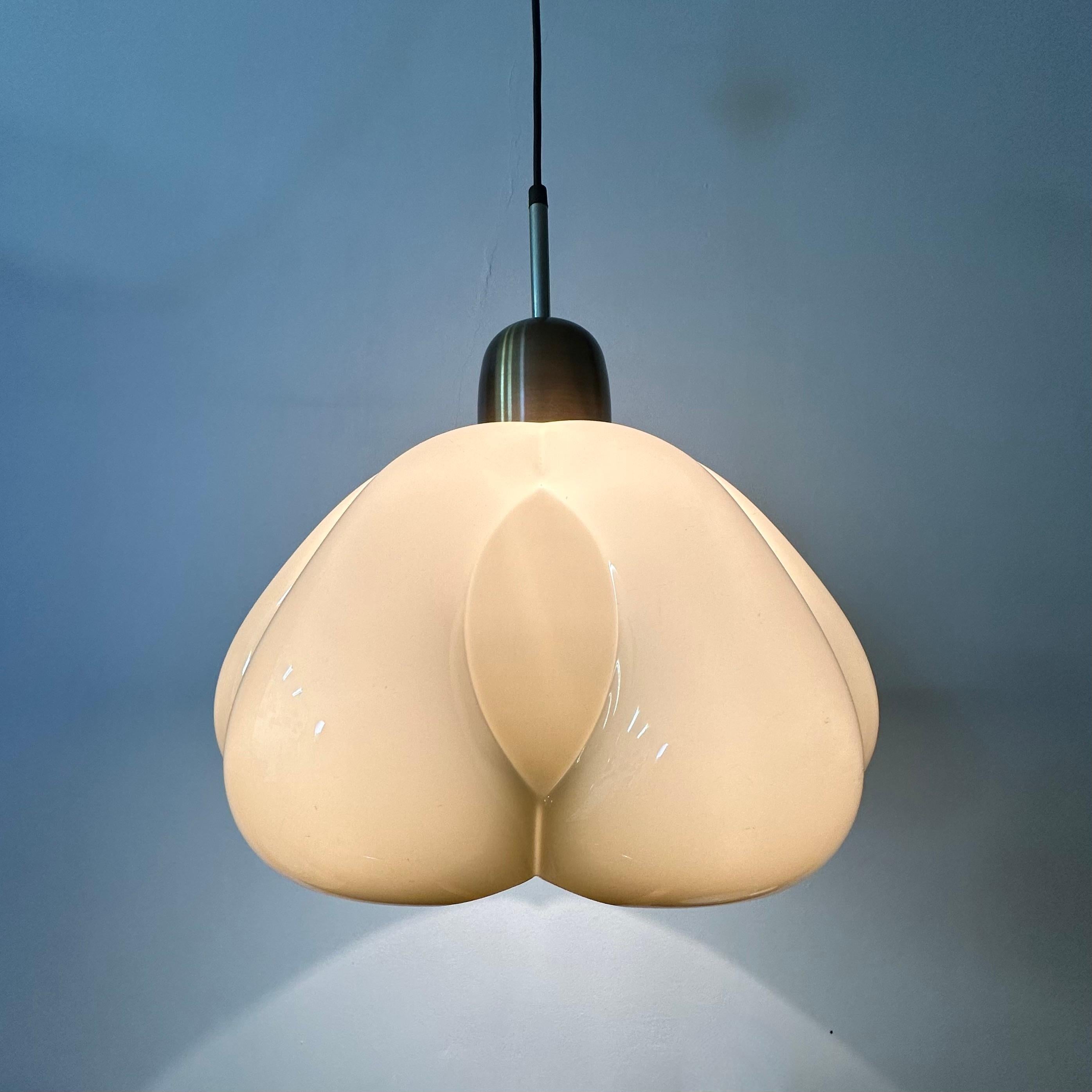 Mid-Century moderno Lampada a sospensione a fungo A Space, anni '70 in vendita