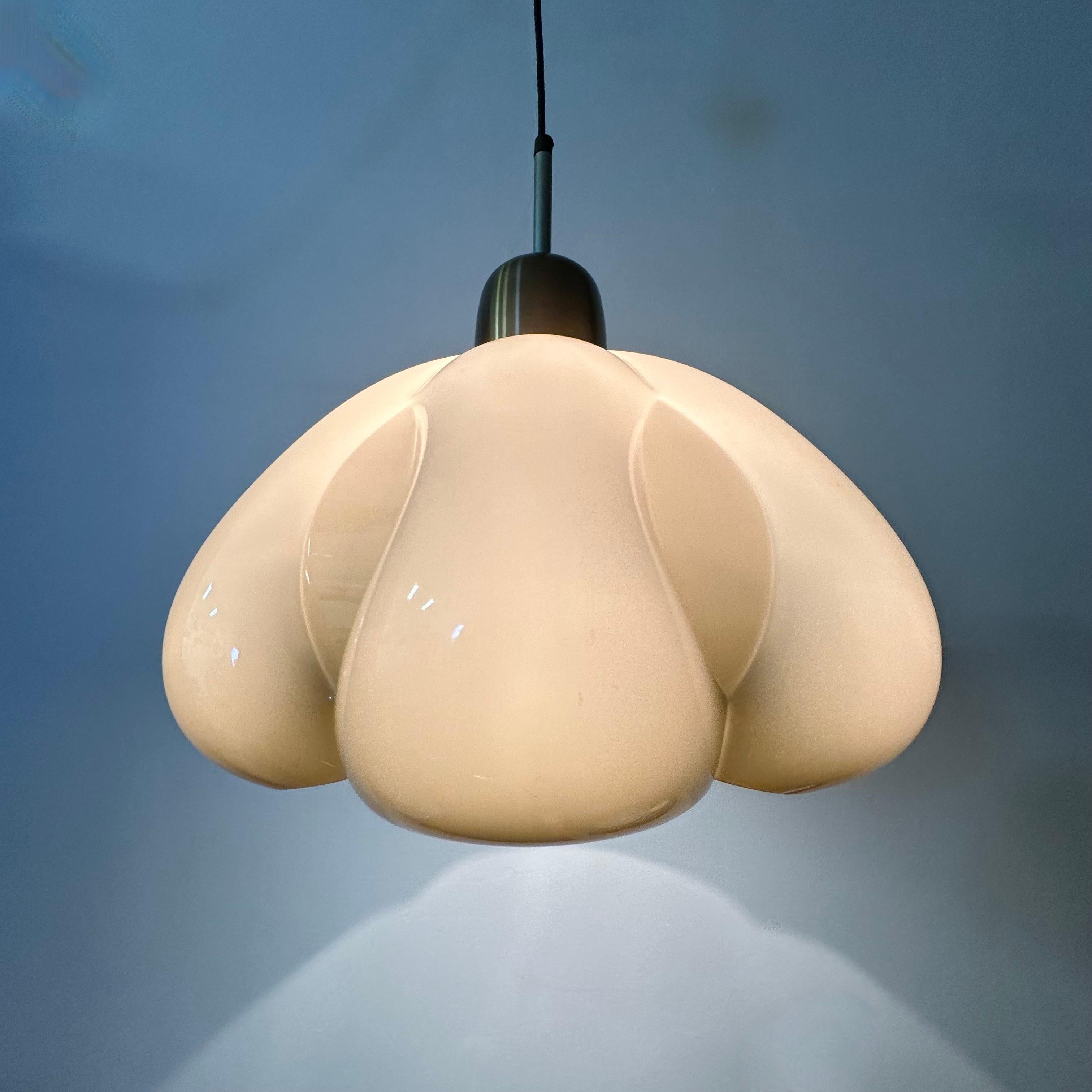 Olandese Lampada a sospensione a fungo A Space, anni '70 in vendita