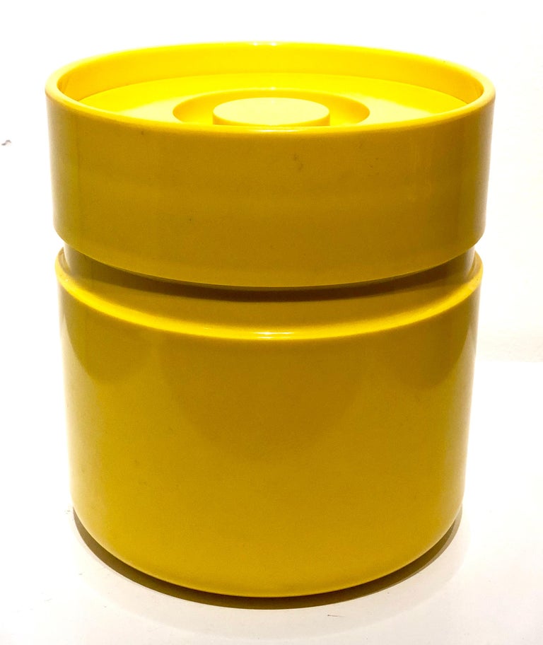 Space Age Heller Ware Ice Bucket Designed by Sergio Asti at 1stDibs