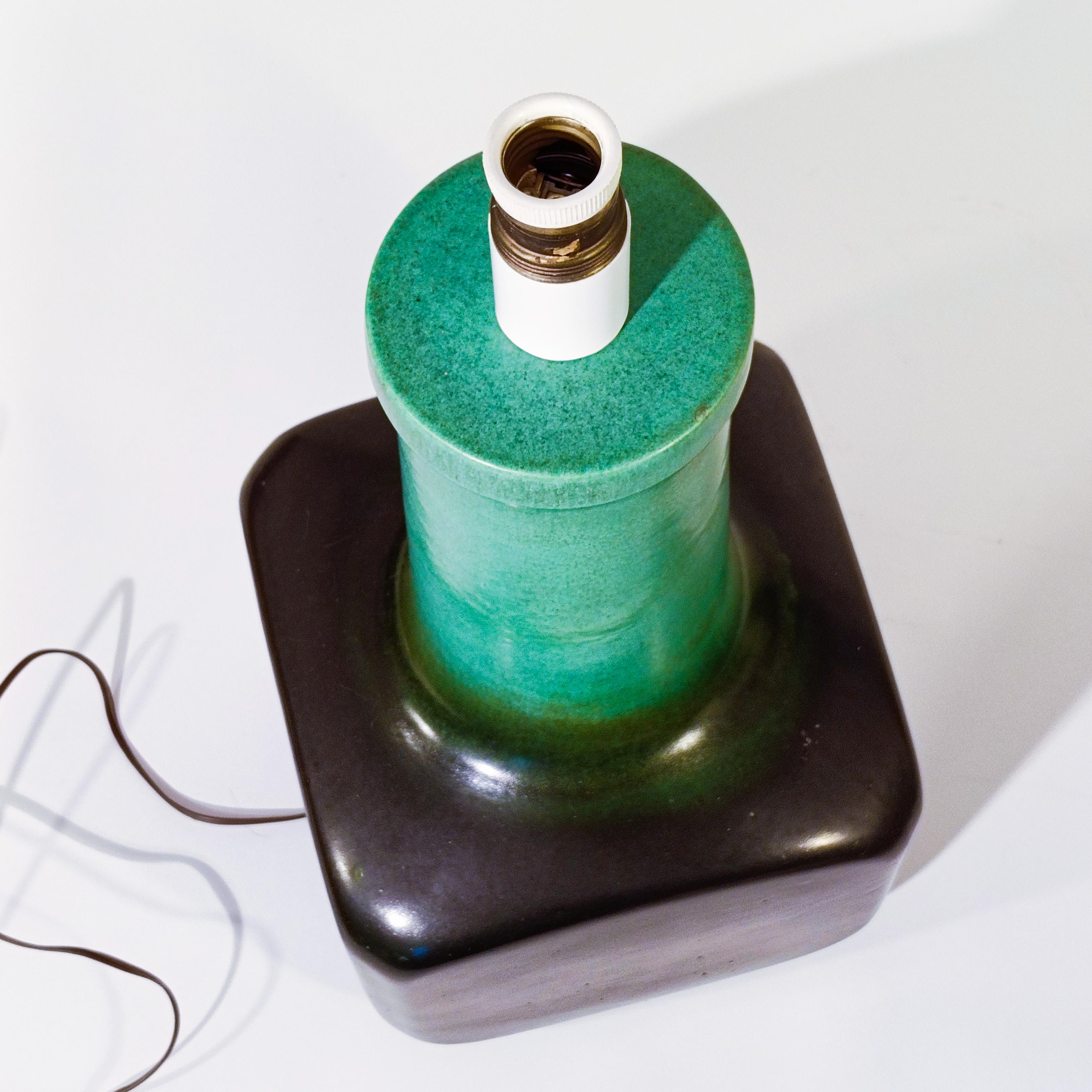 Space Age. Huge handmade ceramic table lamp by Cases, Spain, 1960s For Sale 3