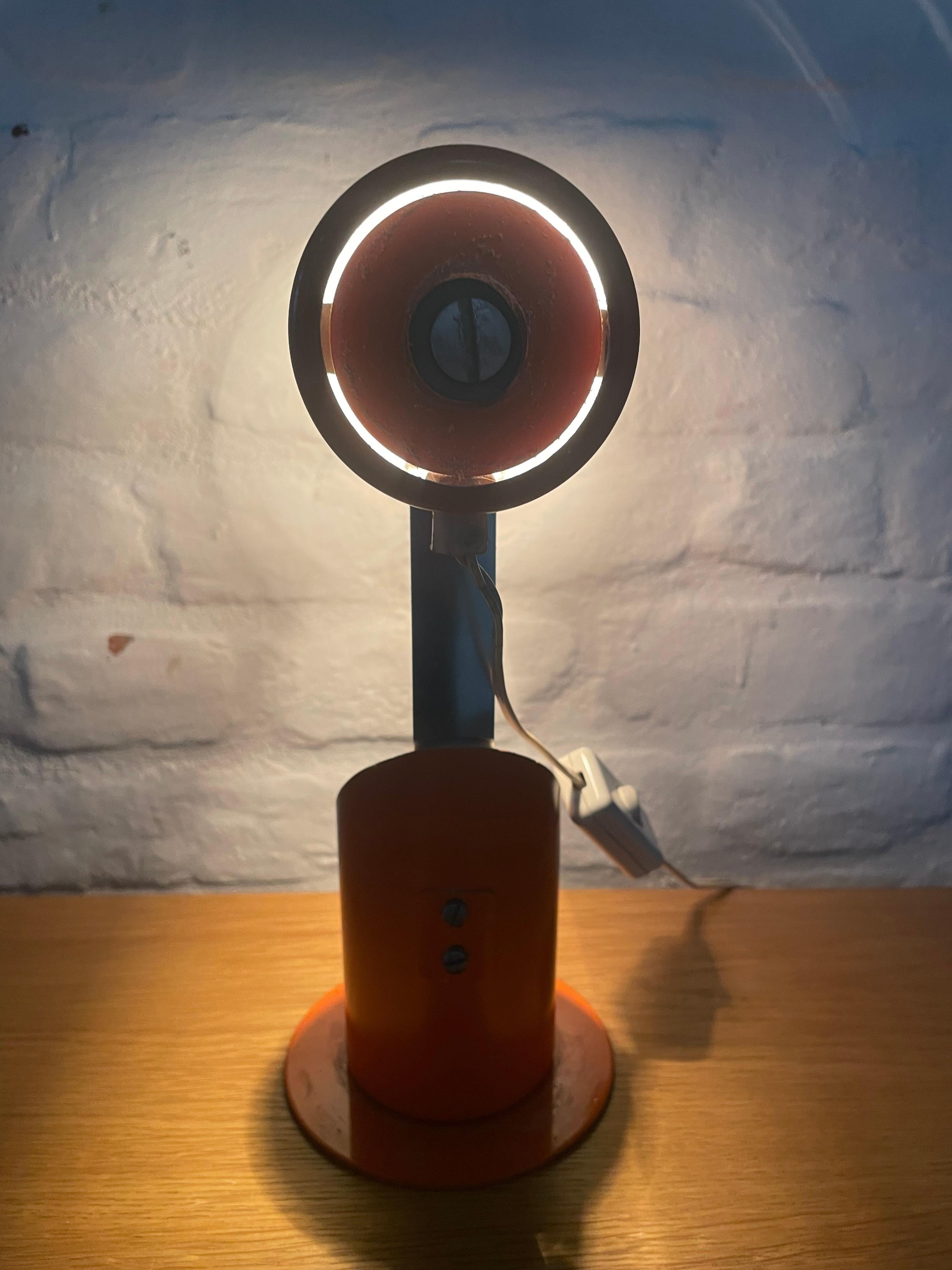 Late 20th Century Space Age Hungarian Table Lamp by Szarvasi, 1970s