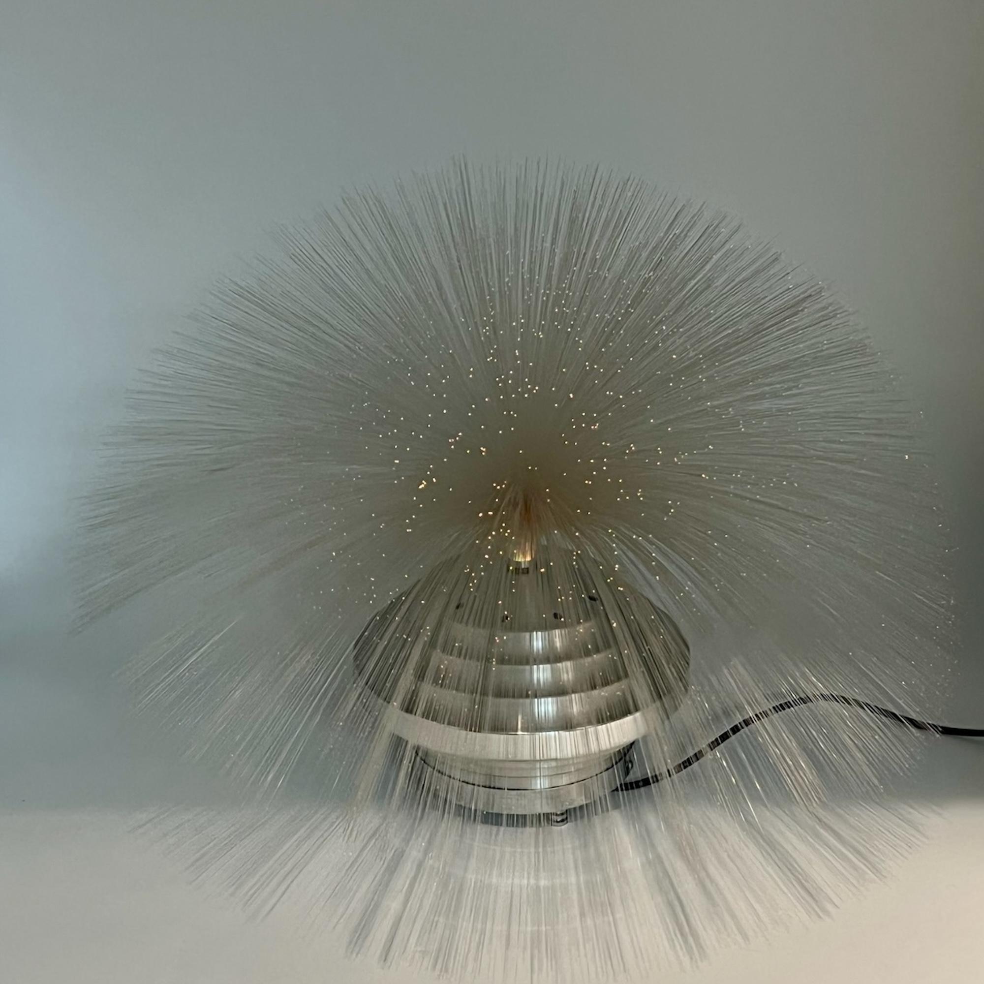 Space Age Iconic Lamp - Rotating Color Disc Hypnotic Ambient Lighting 1970s 2