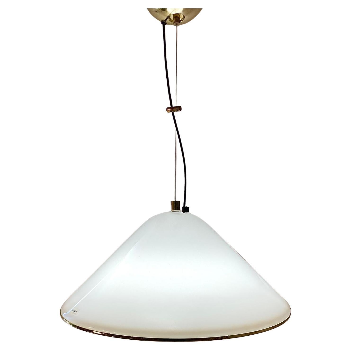 Space Age IGuzzini Pendant "Elpis" ,  Harvey Guzzini,  Italy 1970s For Sale