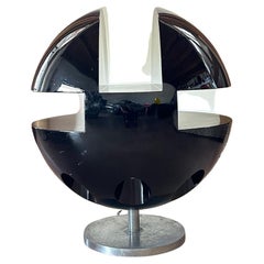 Space Age Illuminated bookcase attributed to Joe Colombo, Italy, 1970