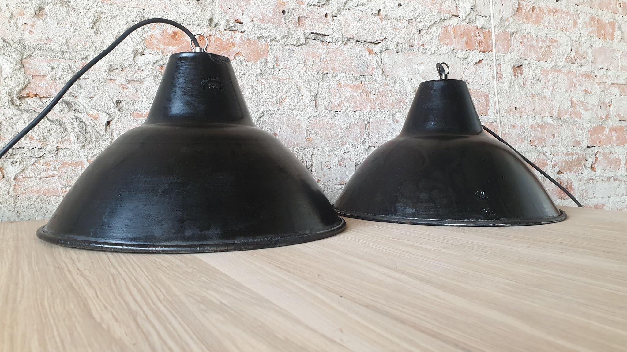 Space Age Industrial Pendant Lamp, 1970s For Sale 1