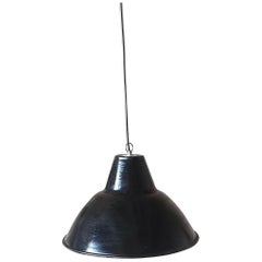 Space Age Industrial Pendant Lamp, 1970s