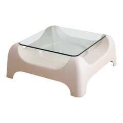 Space Age Italian Fiberglass Coffee Table