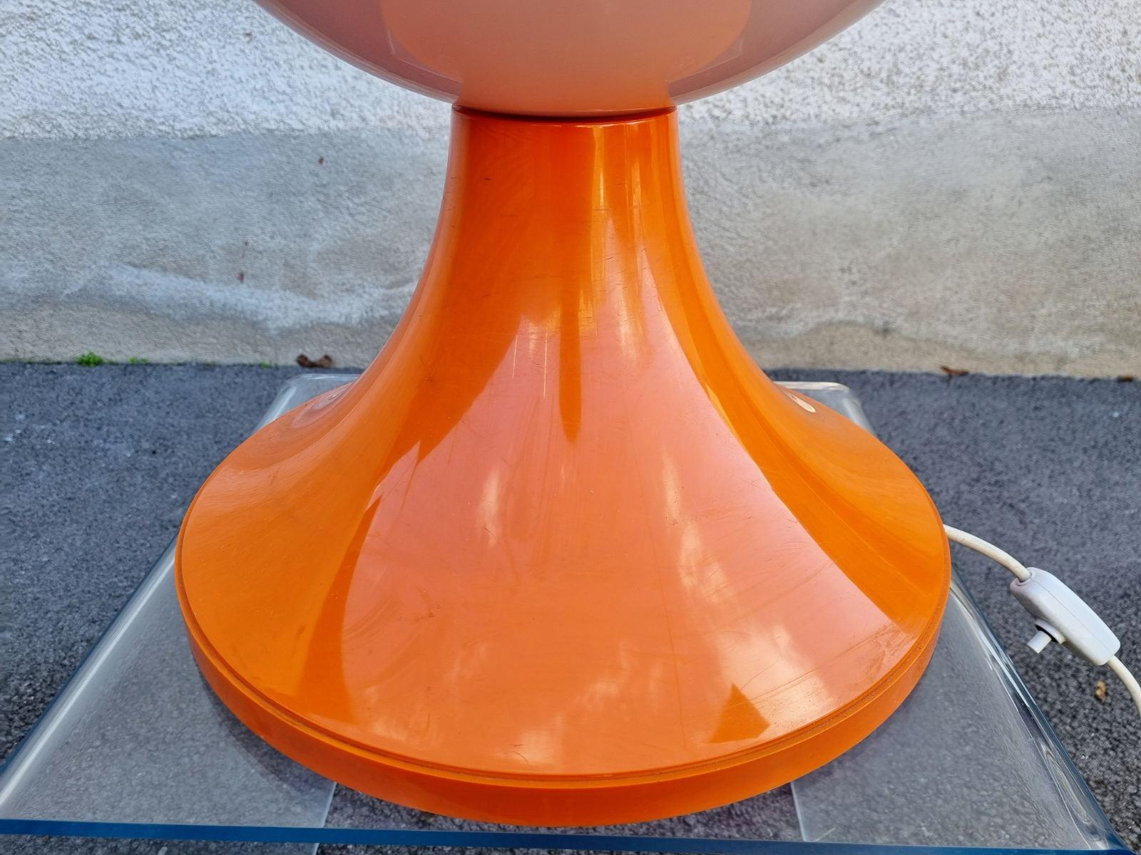 Plastic Space Age Italian Floor Lamp, Italy 70s For Sale