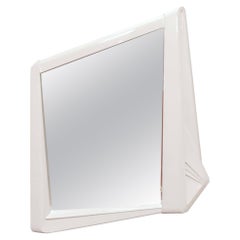 Space Age Italian Lighted Wall Mirror, circa 1970s