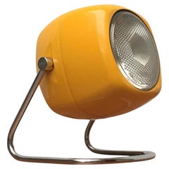 Space Age Italian Metal Table Lamp from Harveiluce, 1970s
