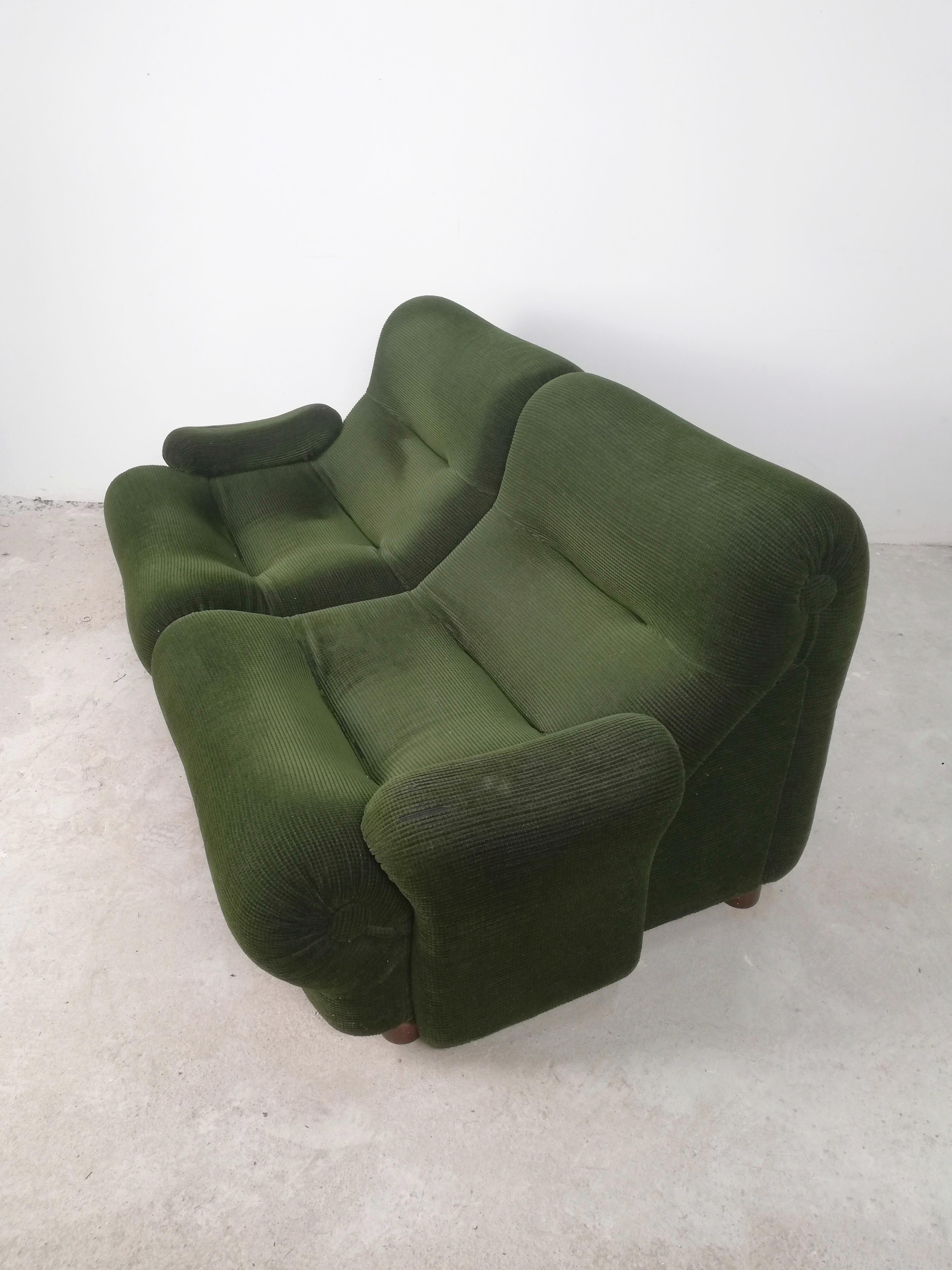 Modulares italienisches Sofa aus dem Space Age des Space Age, entworfen von Emilio Guarnacci für 1P, Italien im Angebot 1