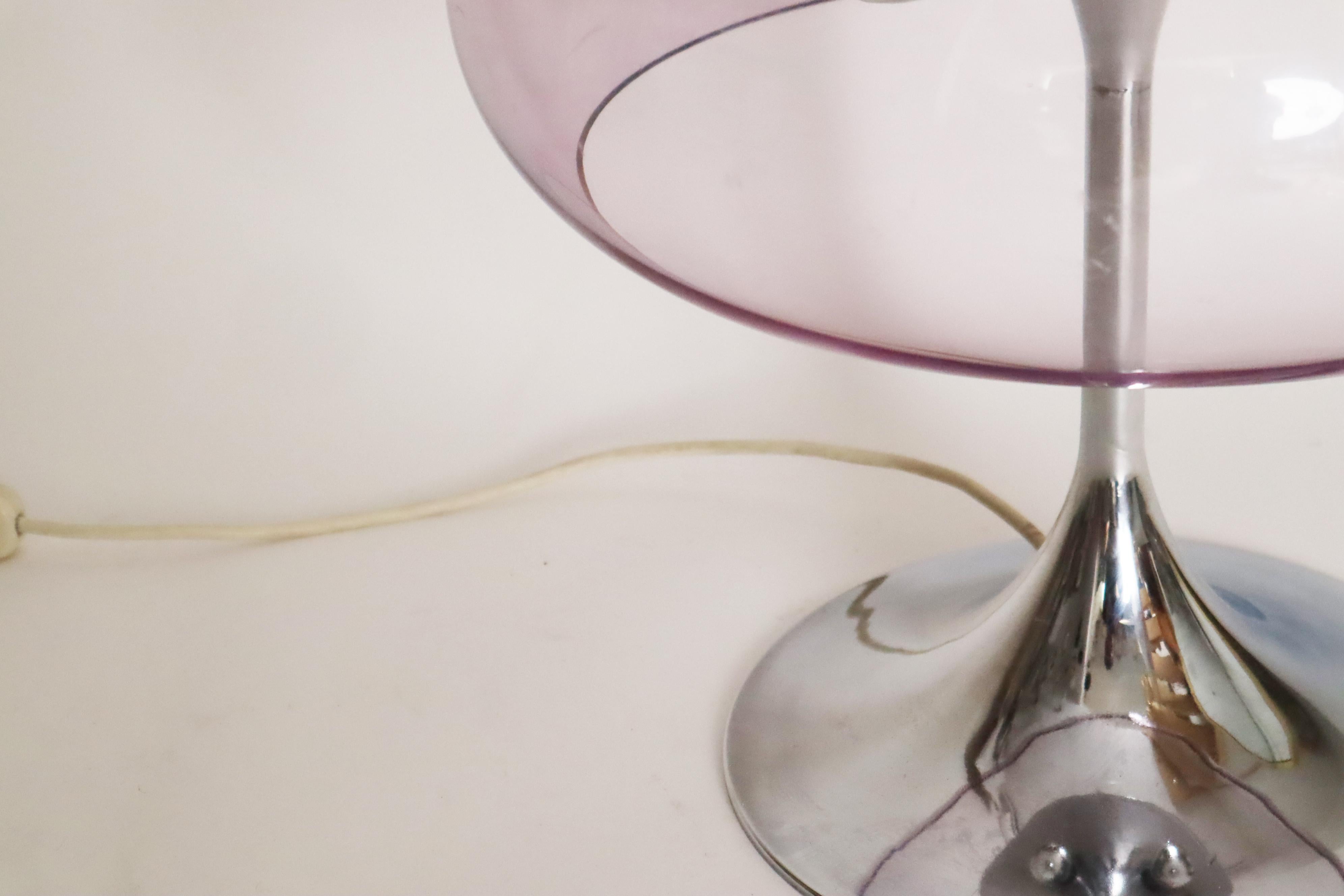 Lampada da tavolo italiana a fungo A Space Age attribuita a Goffredo Reggiani, anni '60 in vendita 4