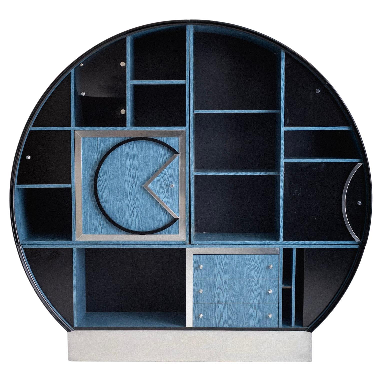 Space Age Italian Wall Unit For Sale