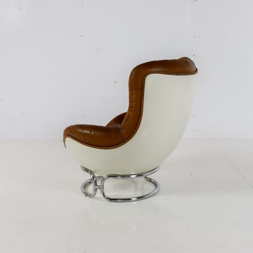 French Space Age Karate Armchair by Michel Cadestin for Airborne For Sale
