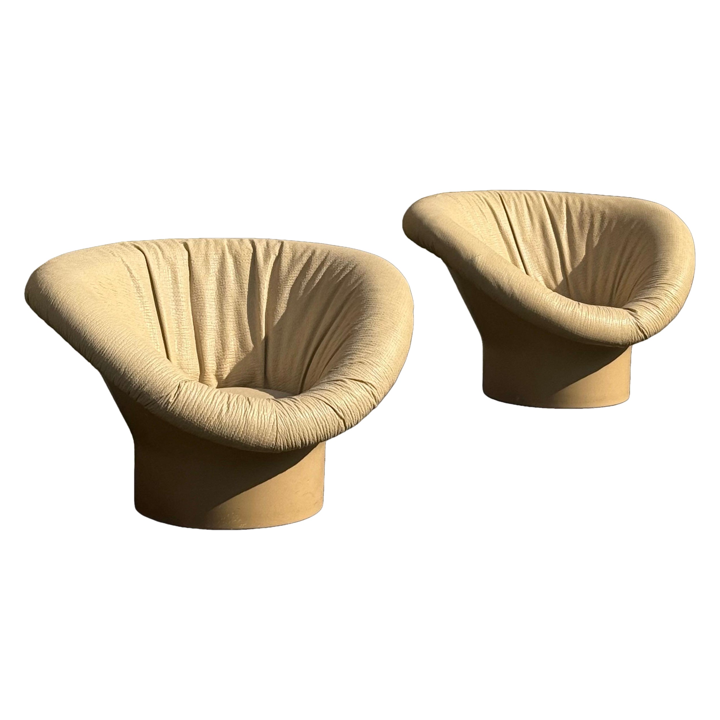 Paire de salons "Krokus" de Lennart Bender, datant de l'ère Space en vente