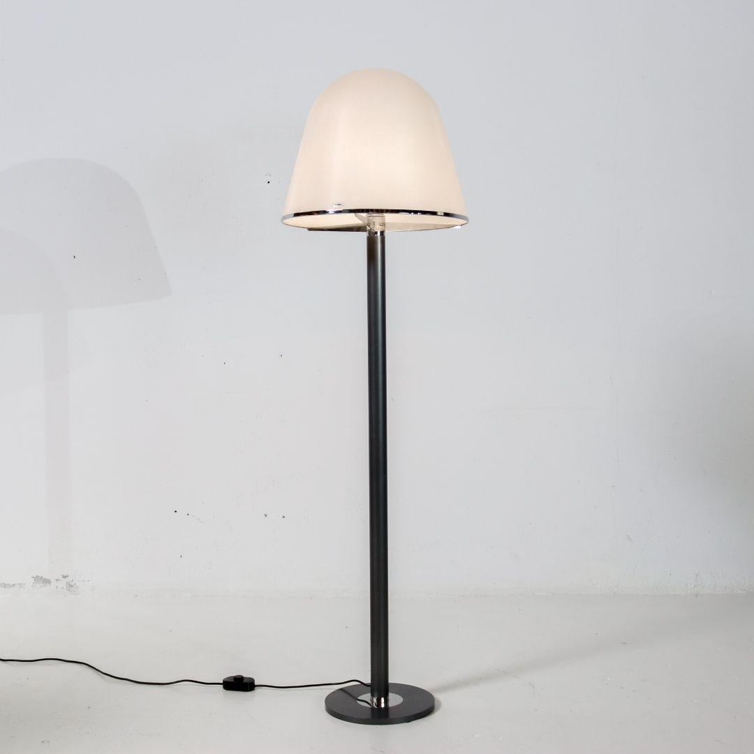 Metal Space Age Kuala Floor Lamp by Franco Bresciani for iGuzzini For Sale