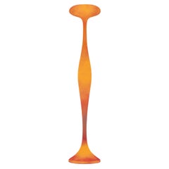 Space Age Kundalini Berchicci E.T.A. Fiberglass Orange Floor Lamp