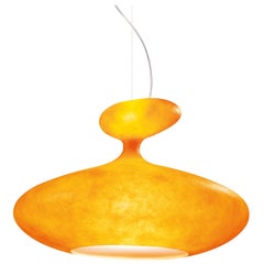 Space Age Kundalini Berchicci E.T.A., Hängeleuchte aus satiniertem Fiberglas
