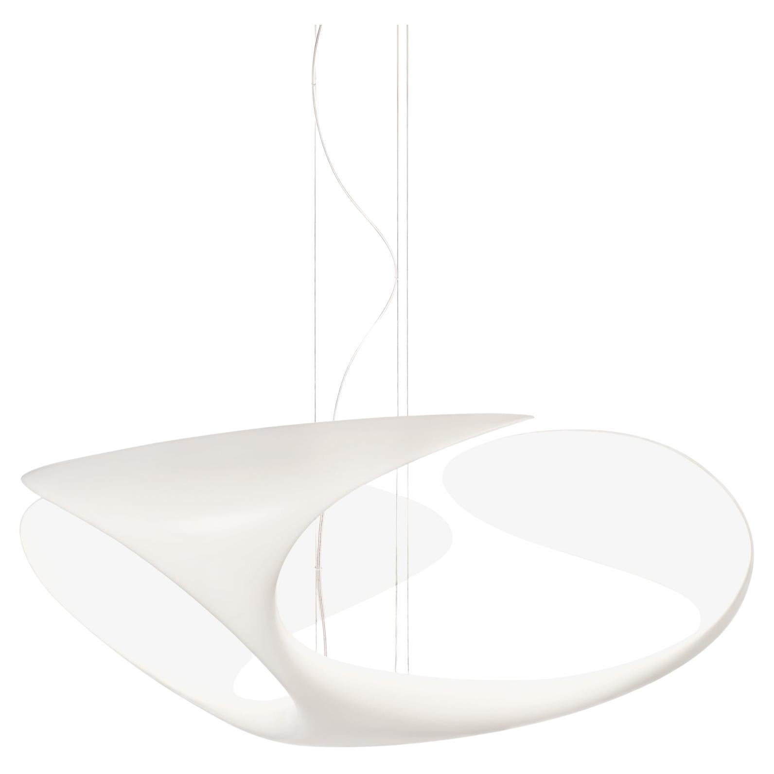 Space Age Kundalini Neill Clover White Led Suspension