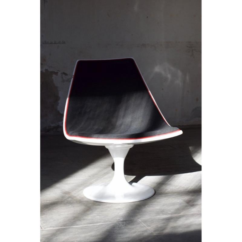 Silla Lacada Space Age, 1970 Tela en venta