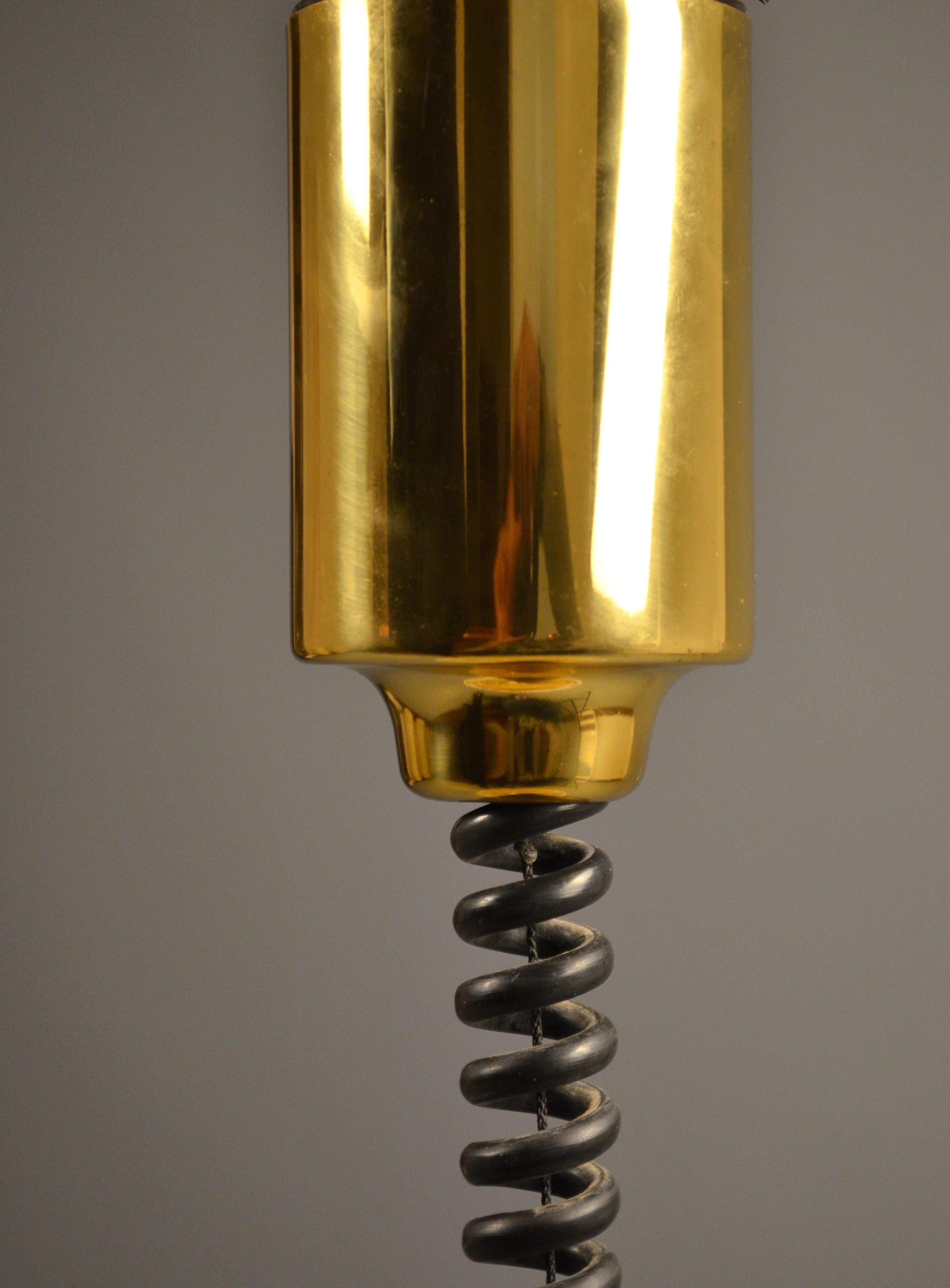 Lampada a sospensione di grandi dimensioni A Space, mix di lucite e fibra di vetro, Germania, anni '70 in vendita 2