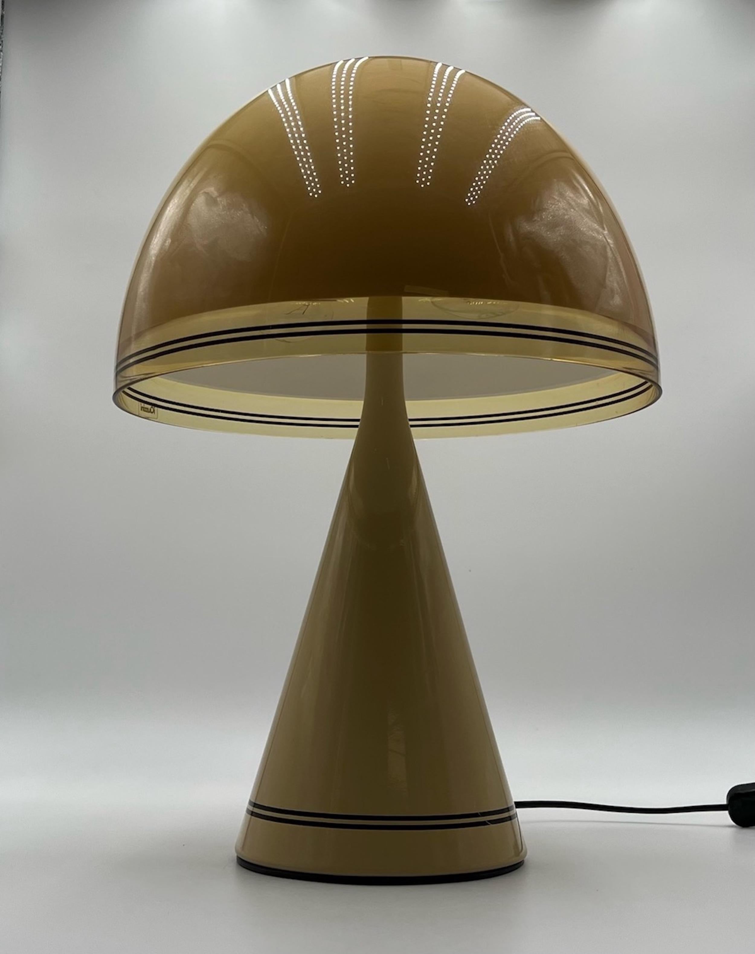 Metal Space Age Large Table Lamp 'Baobab' Model 4048 by iGuzzini Italy, 1970s 