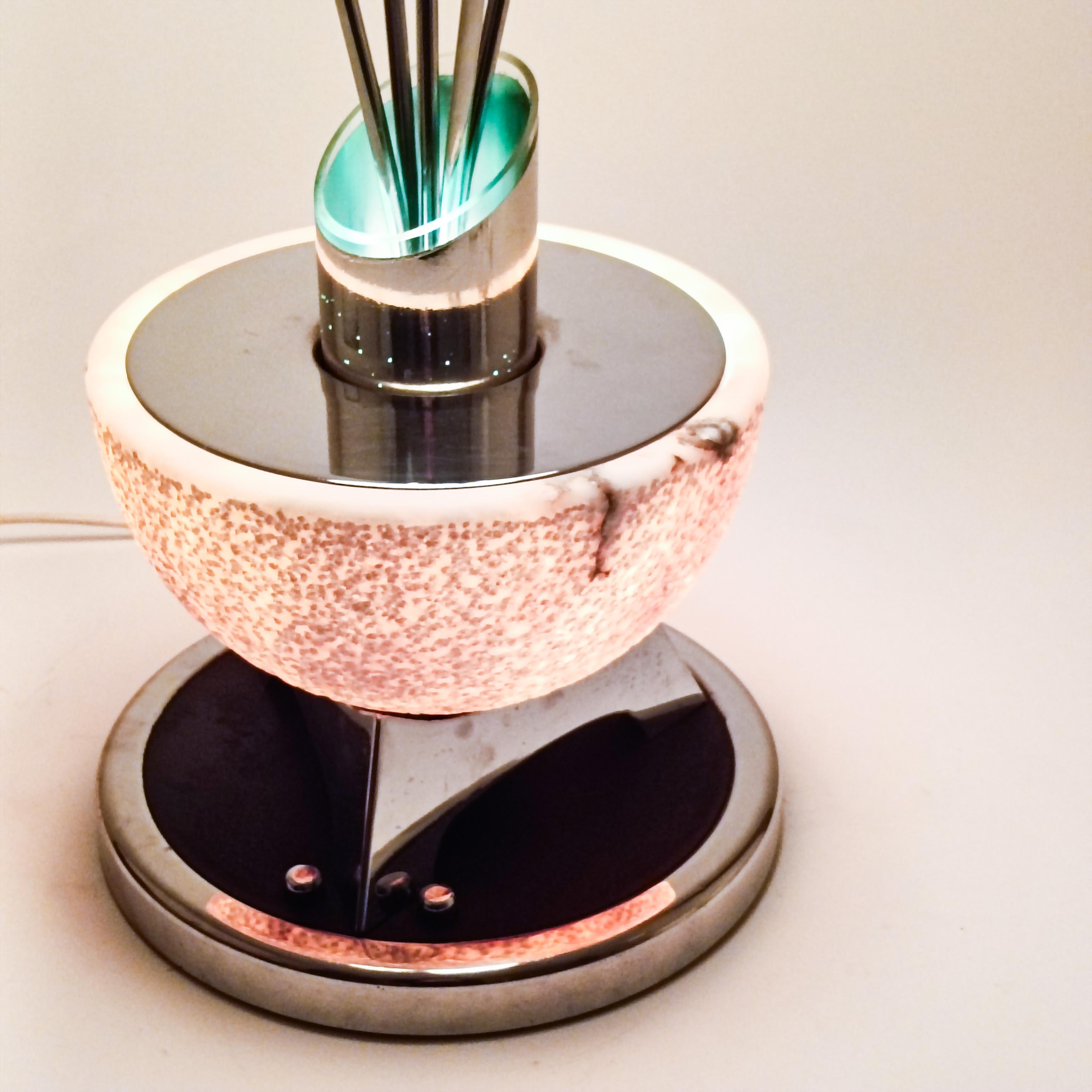 Space Age. Large table lamp 