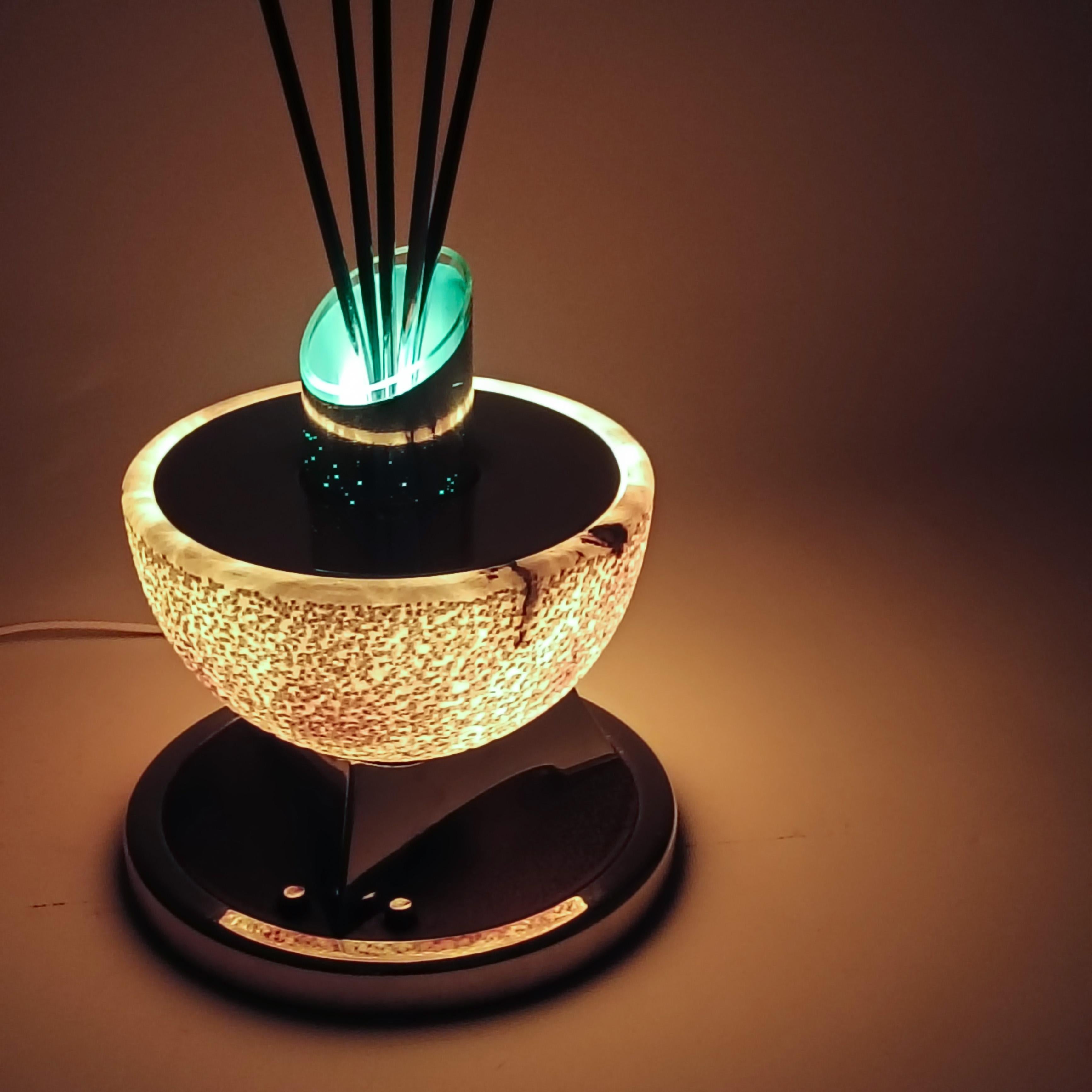 Space Age. Large table lamp 
