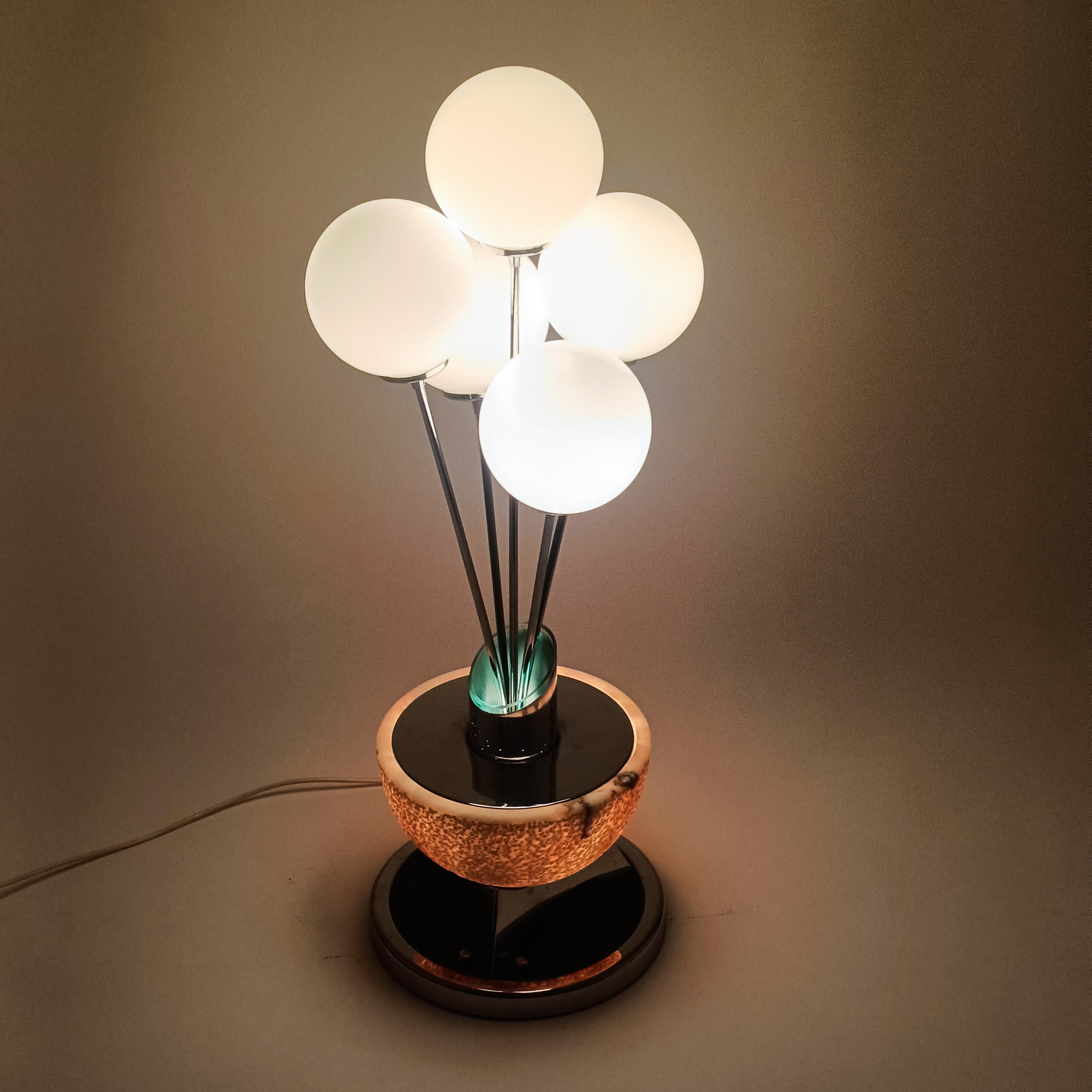 Space Age. Large table lamp 