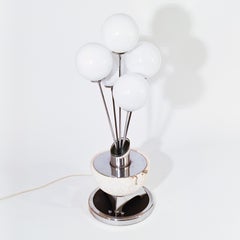 Space Age. Large table lamp "Volcano" by Maof, Spain, 1970s