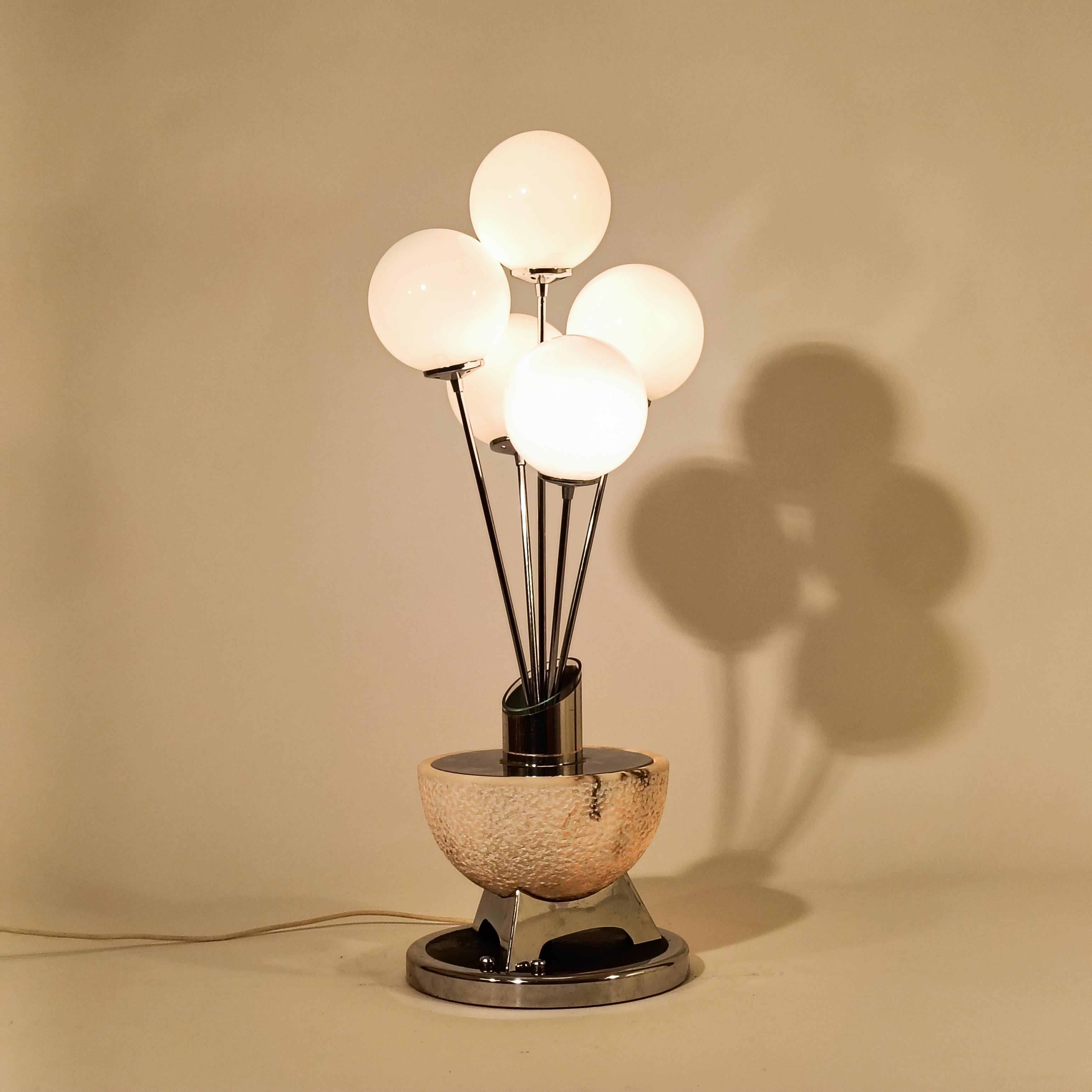 Space Age. Large table lamp 