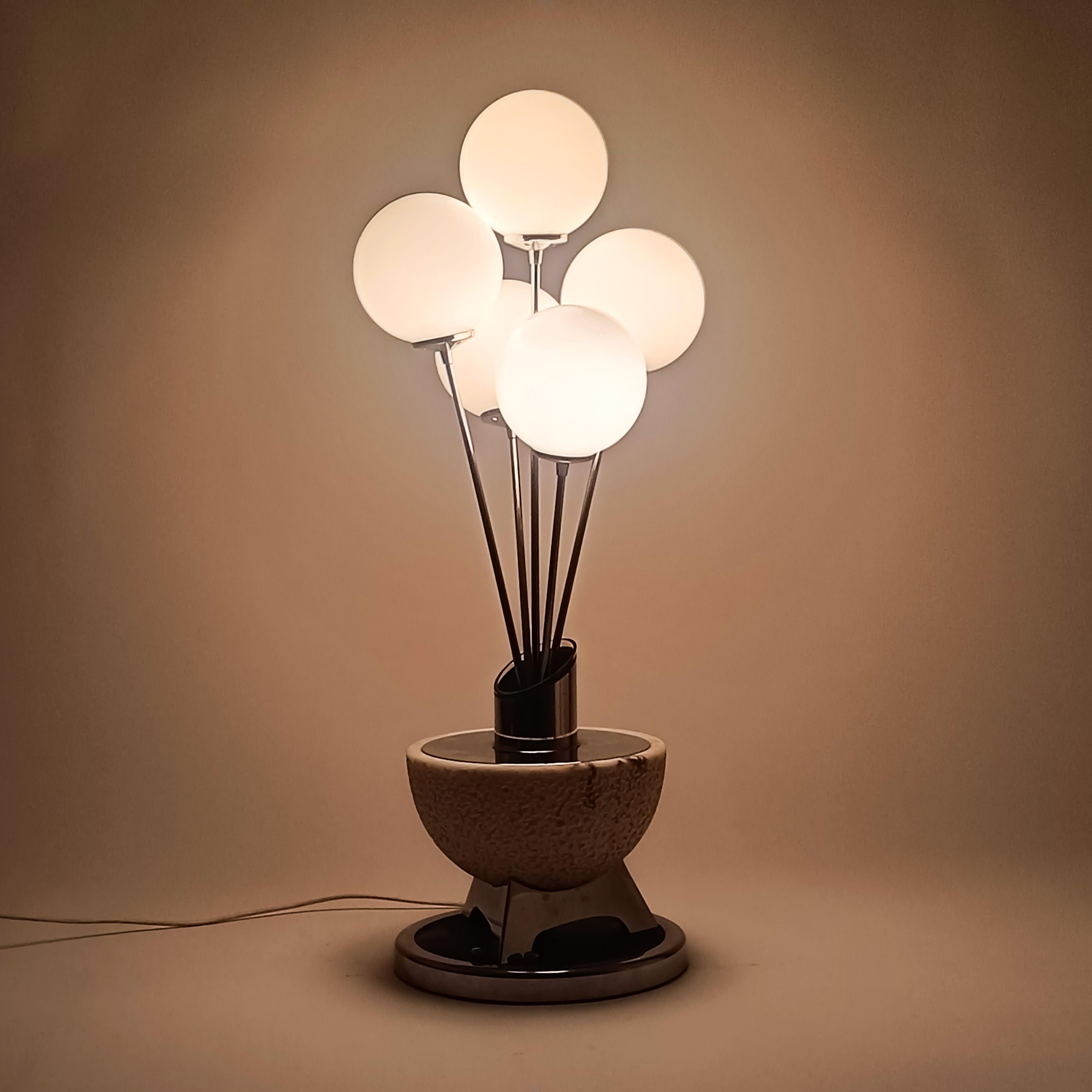 Space Age. Large table lamp 