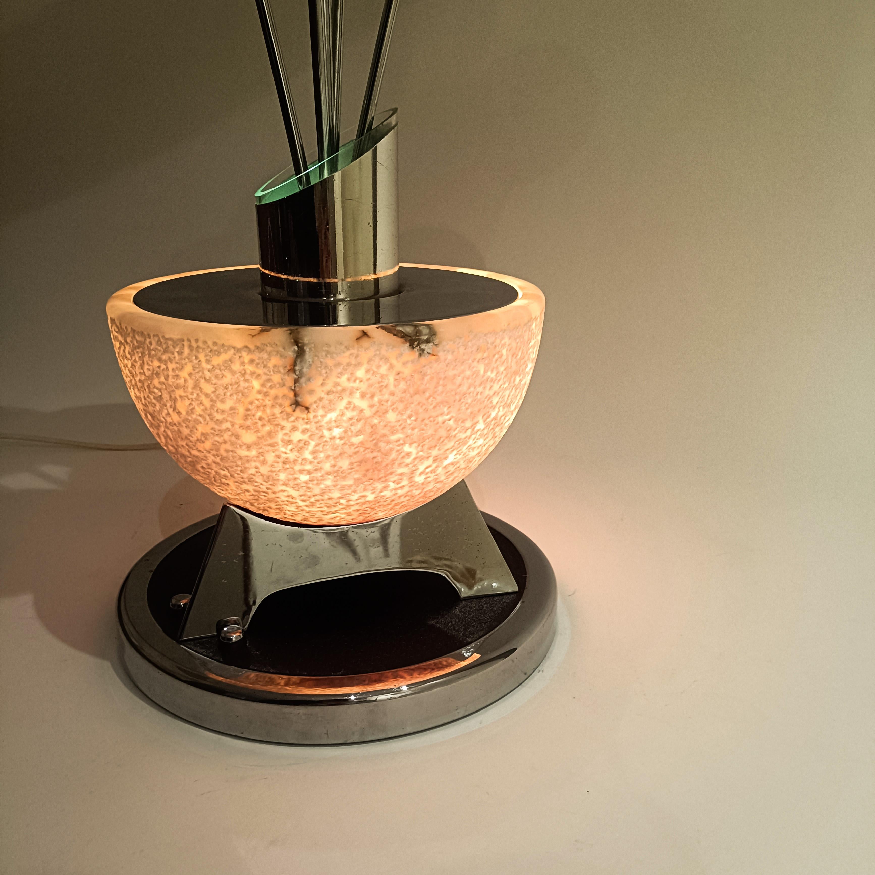Space Age. Large table lamp 