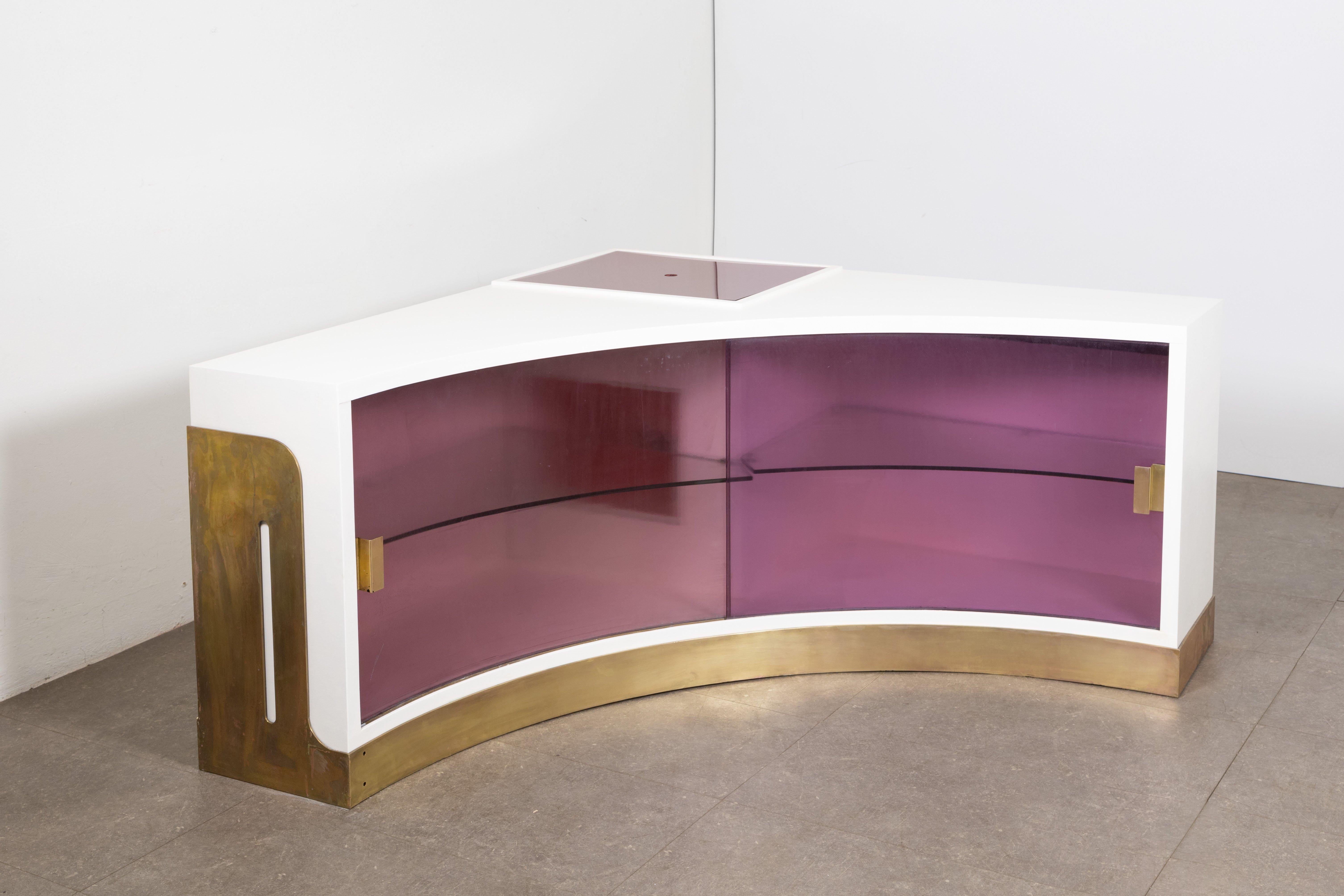 Space age lighting sideboard unique by 