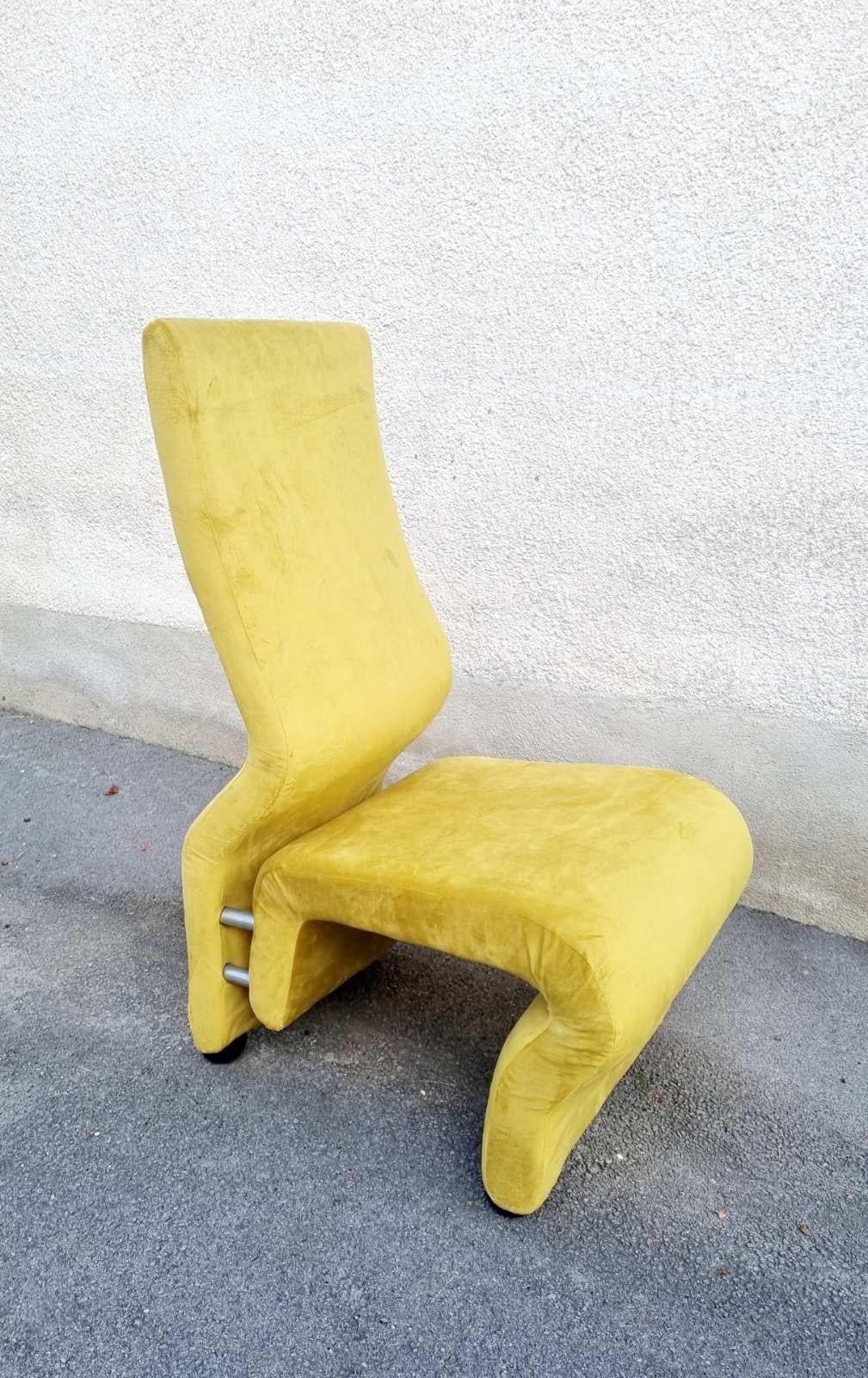 Sedia da salotto A Space, anni '70 in vendita 8